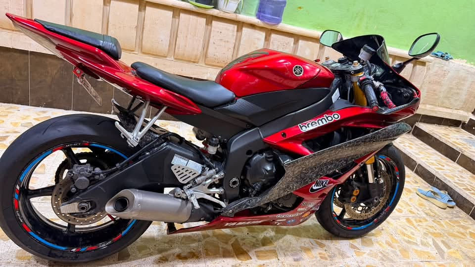 Yamaha R6 2007
رقم بصرة سنوية موجودة 
دراجة سعرها جدا مناسب 32$ وماكو هيج سعر
مكاني الانبار/قضاء هيت
رقمي ***********
