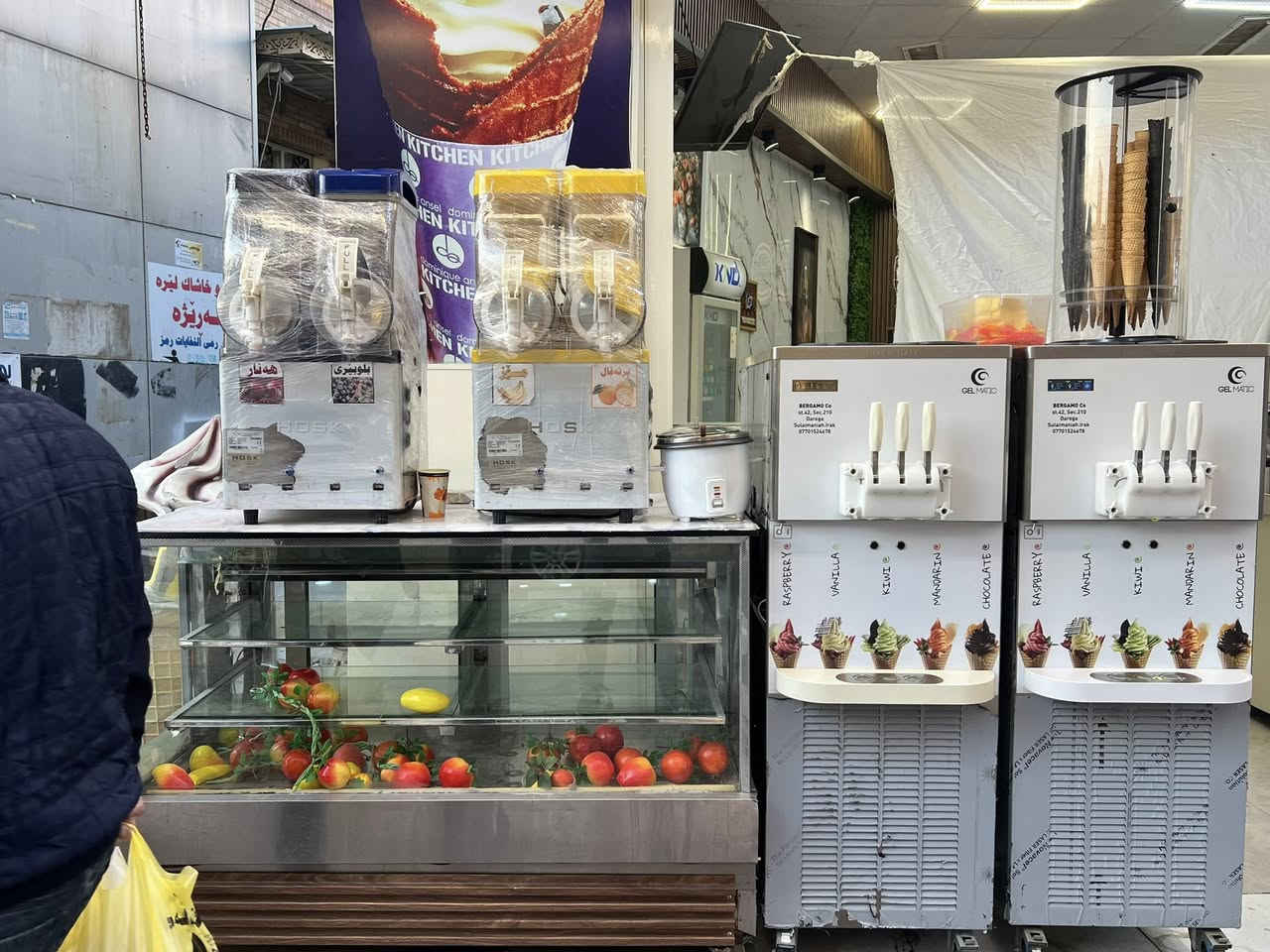 GEL MATIC SIZE BV 🇮🇹 

سوفت جلمتك اطالي 

مستخدمه نضافه فول

مديل 2024

بلاديه وظع الشركه 

٣فيز 

جاهزه من كلشي 

 

***********

العنوان السليمانية
