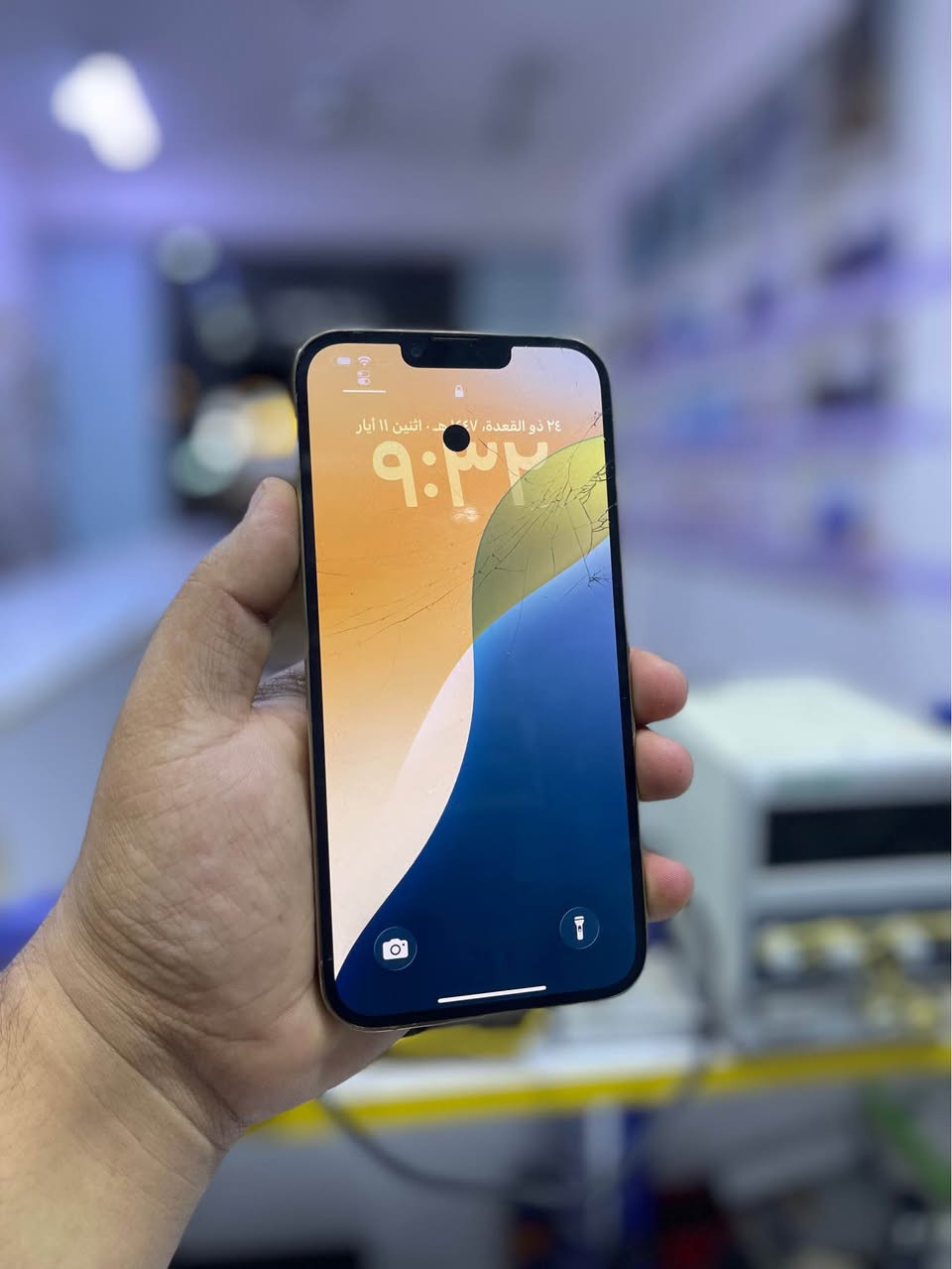 ايفون 13 برو ماكس 🎖️

ايفون ١٣ برو ماكس ✨

ذاكره ٢٥٦ 💯

بطاريه ٩٢ 🔋

فيس ايدي شغال ☑️

بس شاشته مفطره وبيه نقطه 

سعره ٣٧٥ وبي حك جيه 🔥

مكاني نجف عسكري مدارس 📍

*********** النجف, العراق
