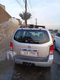 نيسان باثفندر ٢٠٠٨ وارد امريكي مكفول من الحادث فقط بنيد بي جراد شي بسي...
