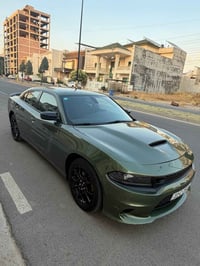 دوج جارجر sxt 2022（AWD）  حادث سياره تبديل بنيد وصبغ نص جاملغ ايسر كارت...