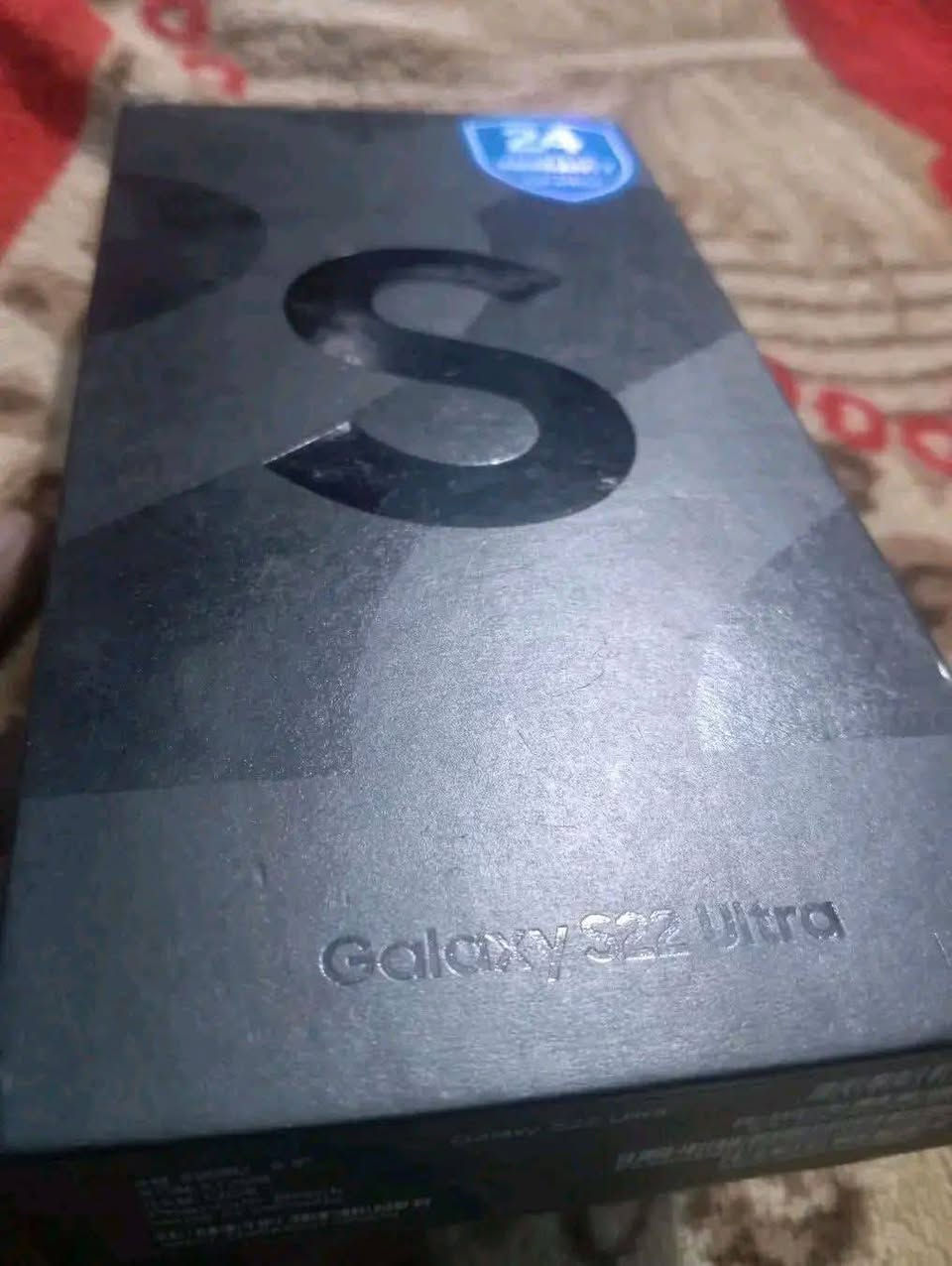 جهاز سامسونك S22 Ultra
اللون اسود 
نسخة شرق اوسط
ذاكرة 256/12
جهاز ما داخل اي تصليح 
السعر 650 
***********
