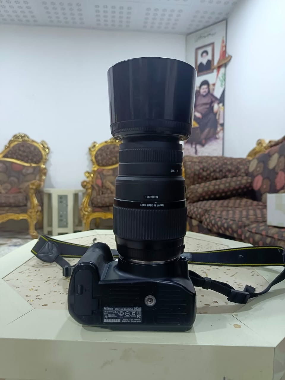 السلام عليكم كامرة نيكون d3200 زوم 70-300 من ماركة سكماdg الكامرة ما واصلة للتصليح ابد السعر 290 وبيها مجال قليل للاستفسار اكثر ***********
