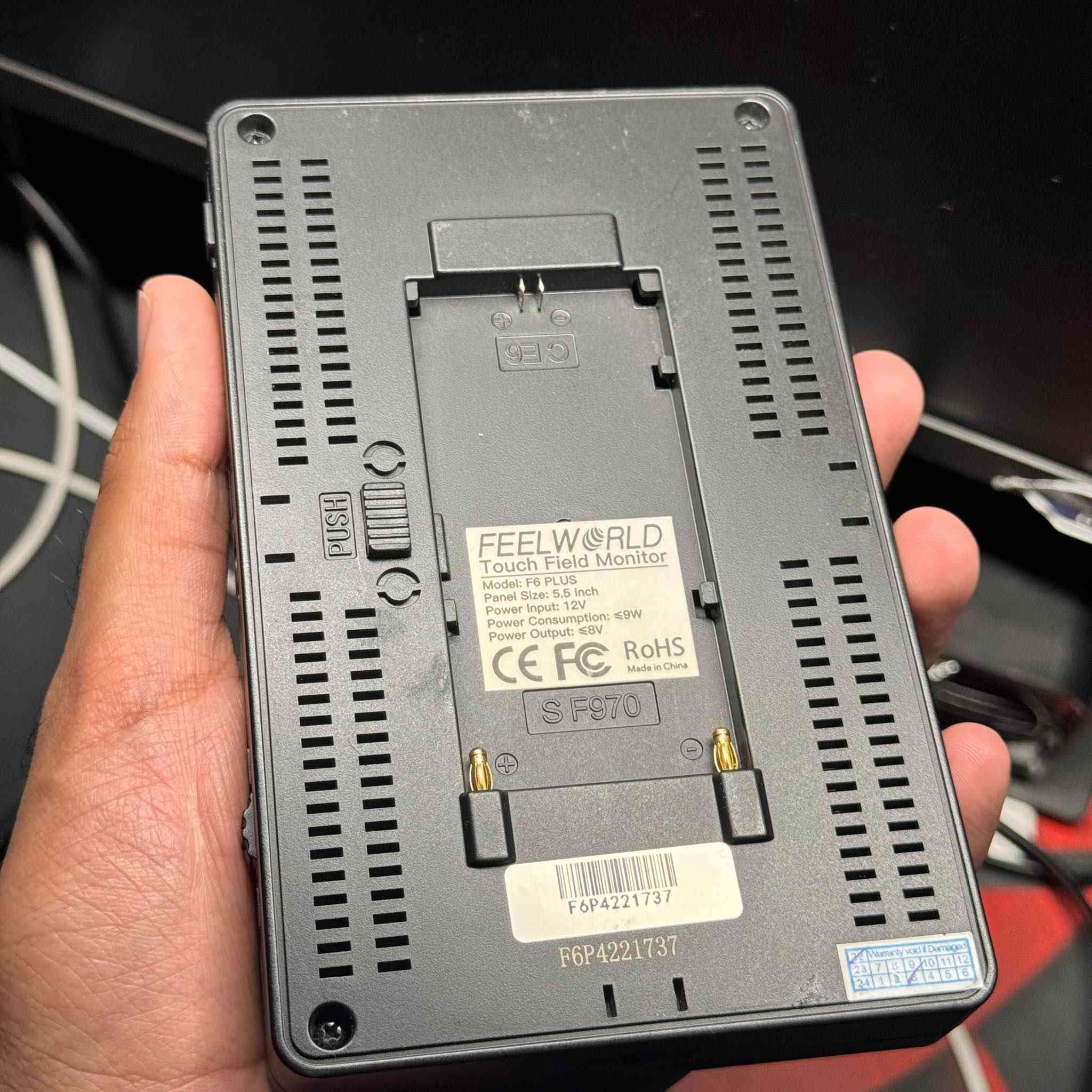 مونتر F6 plus
حجم 5.5 لمس وتدعم بريستات 
السعر 175الف 
متوفر توصيل 🚚 بغداد, العراق


**إذا كنت صاحب هذا الإعلان وتريد حذفه لأي سبب، رجاءا أرسل رسالة إلى الدعم الفني**