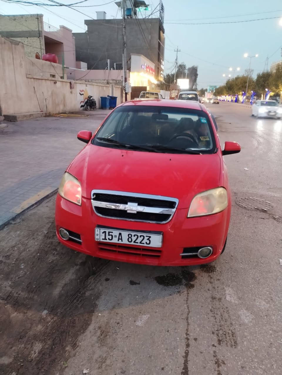 سلام عليكم مكلف بالنشر لحد يراسلني🚗 للبيع سيارة أفيو 2010
وارد أمريكي
مكينة وگير مكفولات 
السيارة نظيفة
حدادية 90٪
(بيها صبغ بالجاملغ خلف السائق و قليل بالجاملغ الامامي )
السيارة ما تحتاج أي شي
💰 السعر: 49 للتواصل *********** مكان السياره نجف حي الميلاد
