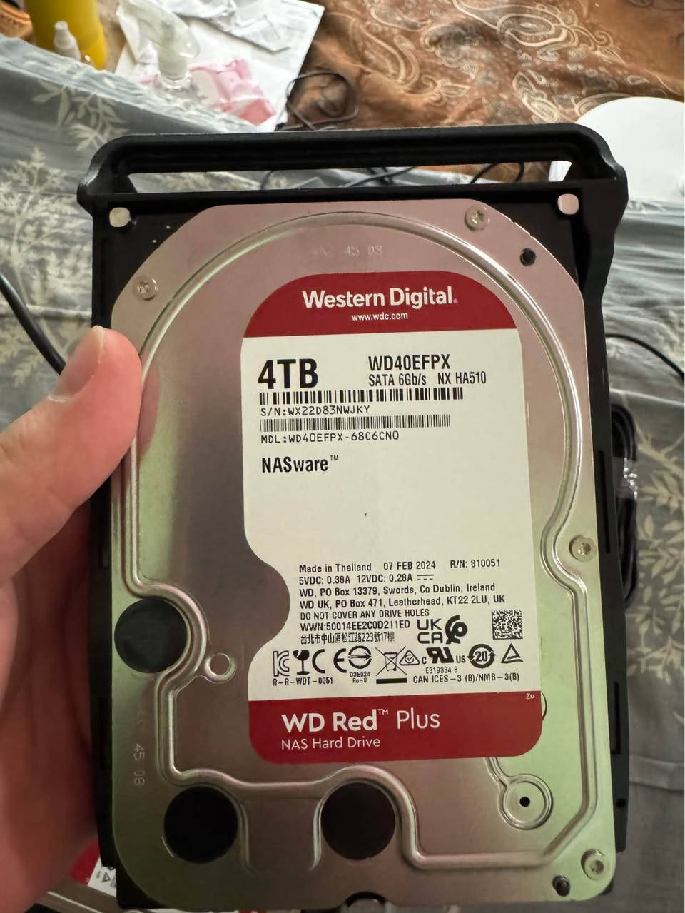 السلام عليكم جهاز synology DS223 للبيع

استخدام قليل جداً نظافة 100‎%‎ مكاني بغداد وعندي توصيل 

جهاز و 2 هاردات كل واحد 4TB كامل ملحقات حتى الكارتون موجود السعر 900 الف بغداد, العراق


**إذا كنت صاحب هذا الإعلان وتريد حذفه لأي سبب، رجاءا أرسل رسالة إلى الدعم الفني**