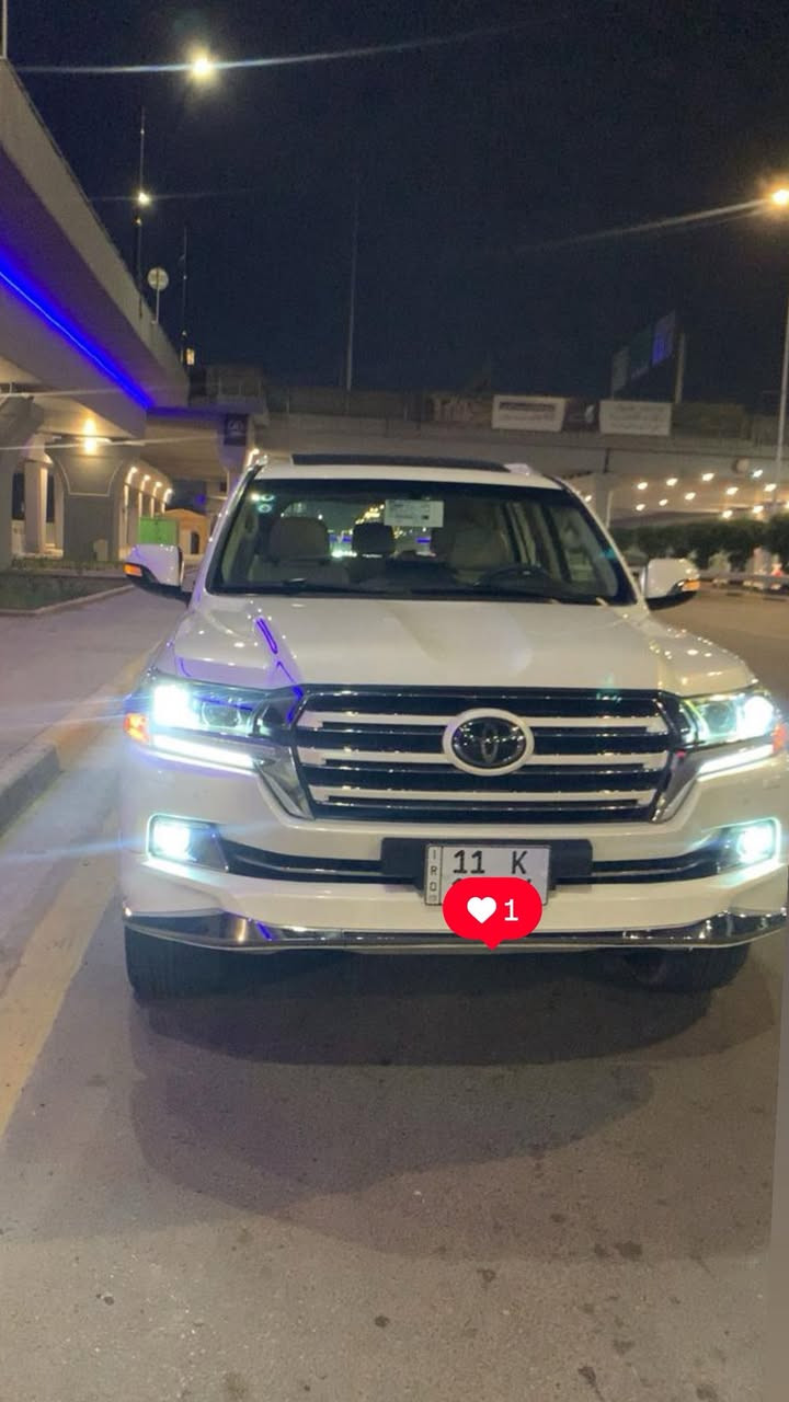 تويوتا لاندكروز ساز وايت اديشن
الموديل: 2017 (White Edition).
​الحالة: كفالة عامة من الصبغ والضرر (بحالة الوكالة).
​المسافة: 79 ألف كم (حقيقي بشرط الفحص).
​الرقم: بغداد.
​الموقع: بغداد - الطوبجي.***********
