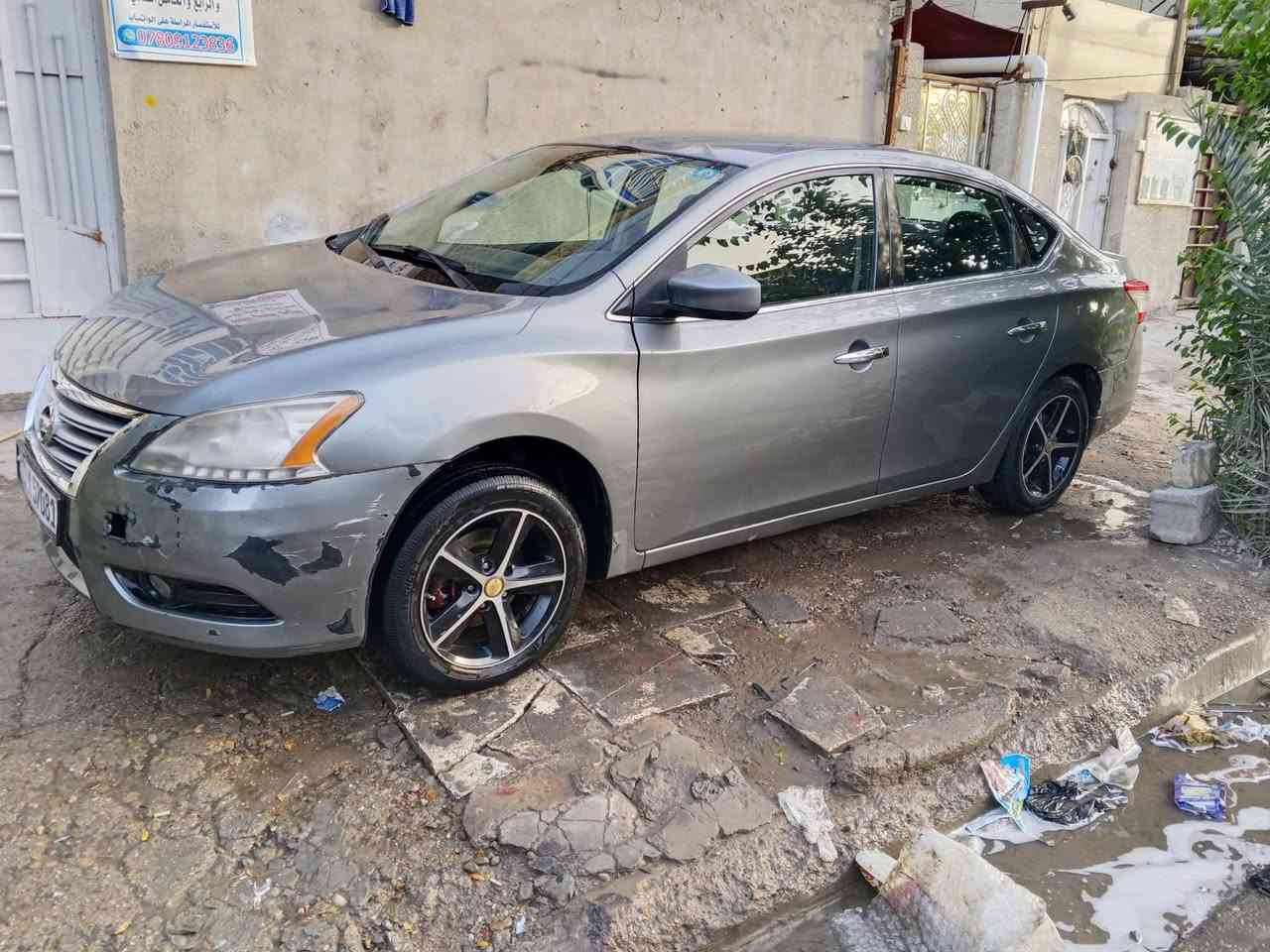 سلام عليكم نيسان سنترا 2013 وارد امريكي محرك 1800 بيها حادث جاملغ خلفي بدون واخل بيها صبغ حزام سعر 75وبيها مجال ***********
