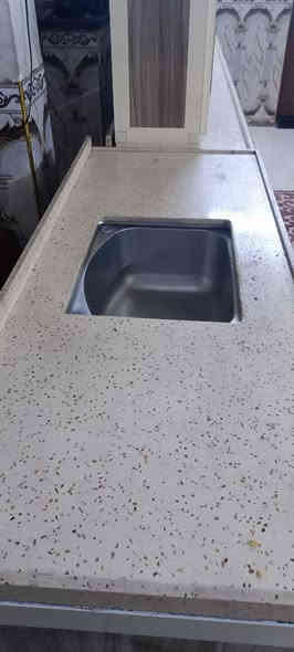 كاونتر تزكام ٣قطع اخو الجديد
المنيوم السطح مرمر والسنك كوارتز
قياس الكاونتر ٣ امتار والسنك متر ونص
مكاني بغداد منطقة الرشاد
الشراي يتواصل خاص ***********
