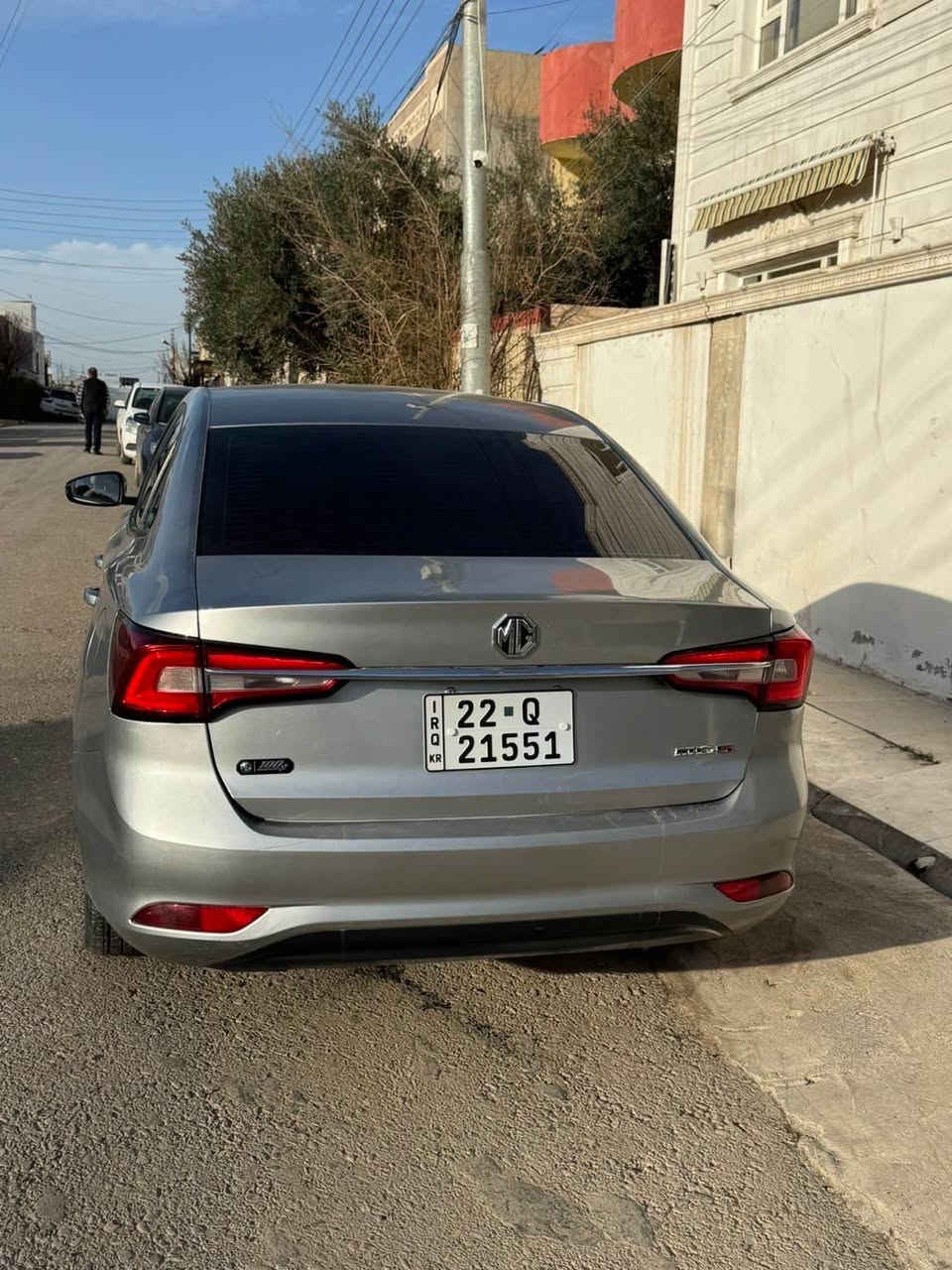 mg 2023 
دوو پارچە بۆیاغ چاملغو سندوقی پشتەوە کەمەک ژۆرێی گرتیە پێشی کەپسە ئایرباگی نەتەقیوە بەشەرت گێر مەکینە بەناو کردن غەرامە بەشەرت ماوەی رۆیشتن ٦٠ هەزار رۆیشتیە مواسەفات عادی شوێن ئۆتۆمبیل هەولێر 
***********ڤایبەر واتساپی لەسەرە أربيل, العراق
