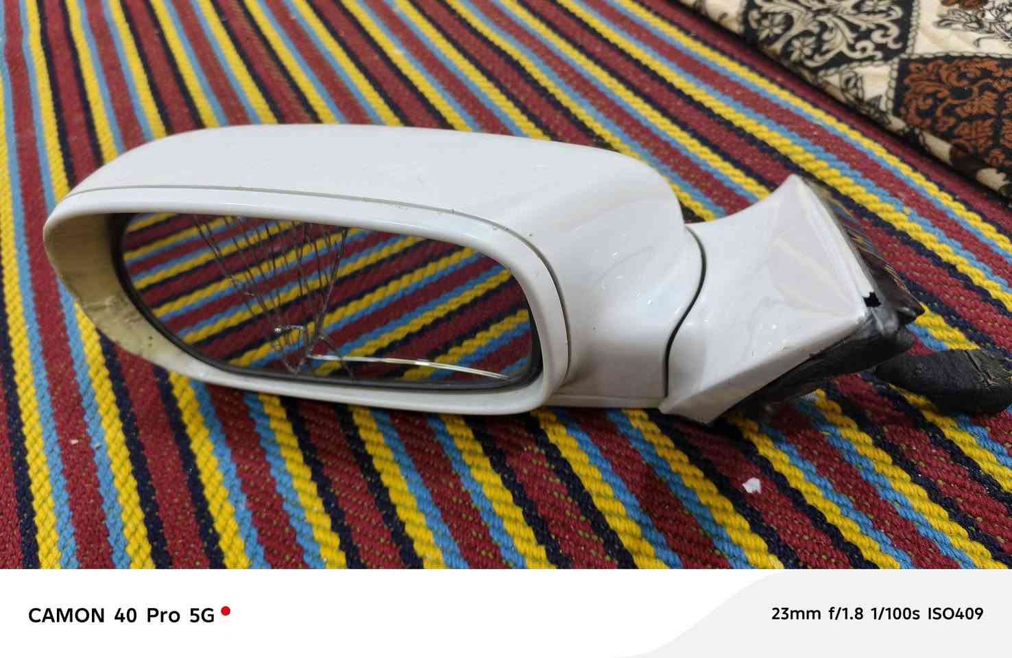 السلام عليكم
مرايات ازيرا ام الاشارة وشفط يرهمن لموديل 6 7 8 9 ضررها مثل ماموضح بالصور بس صفحة السايق الجامة مال الاشارة مكسورة والمراية هم مكسورة وصفحة العبري مابيها ، شي شغلات شفط واشارة وتحكمات سعرهن 50 الف *********** واتساب
