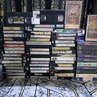 كاسيتات فديو عدد 62كاسيت المحتوى حسينيات بيهن واقعت الطف محاضرات  لطمي...