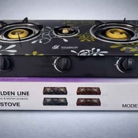 طباخ غاز • زجاج مقوّى • ٣ شعلات