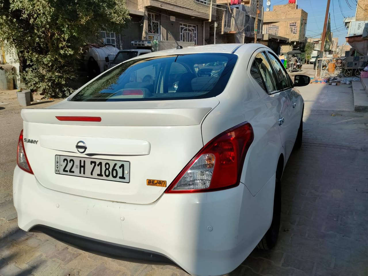 سلام عليكم نيسان صني 2023 مصري سياره ضربه جاملغ بصيط موضح باصوره سياره جاهزه جاهزه مكاني نجف 110بيه مجال ***********
