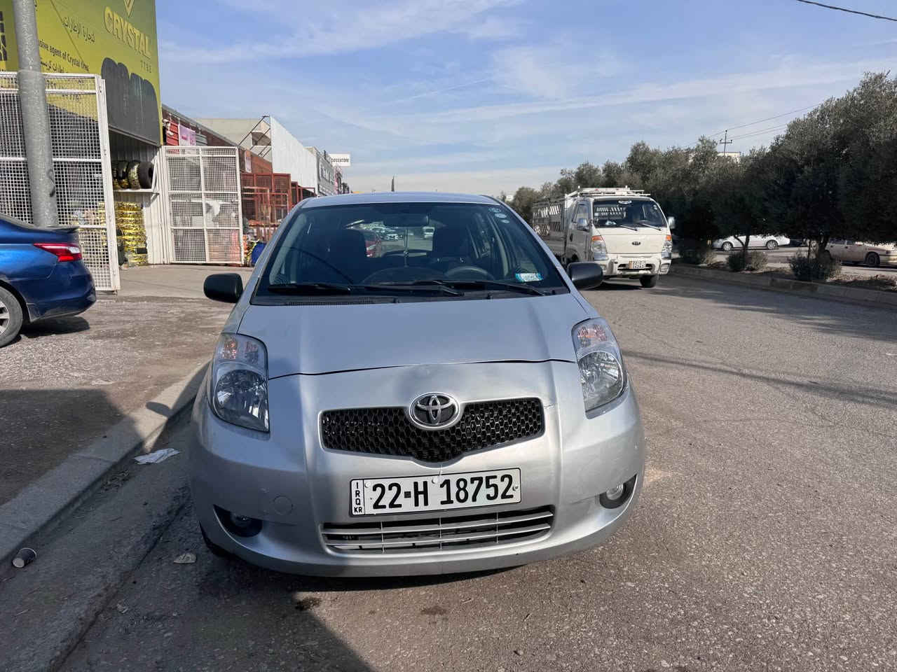 يارس 2008 صبغ عام بدون حادث بدون دواخل كير توماتيك مكان السياره اربيل *********** واتساب أربيل, العراق
