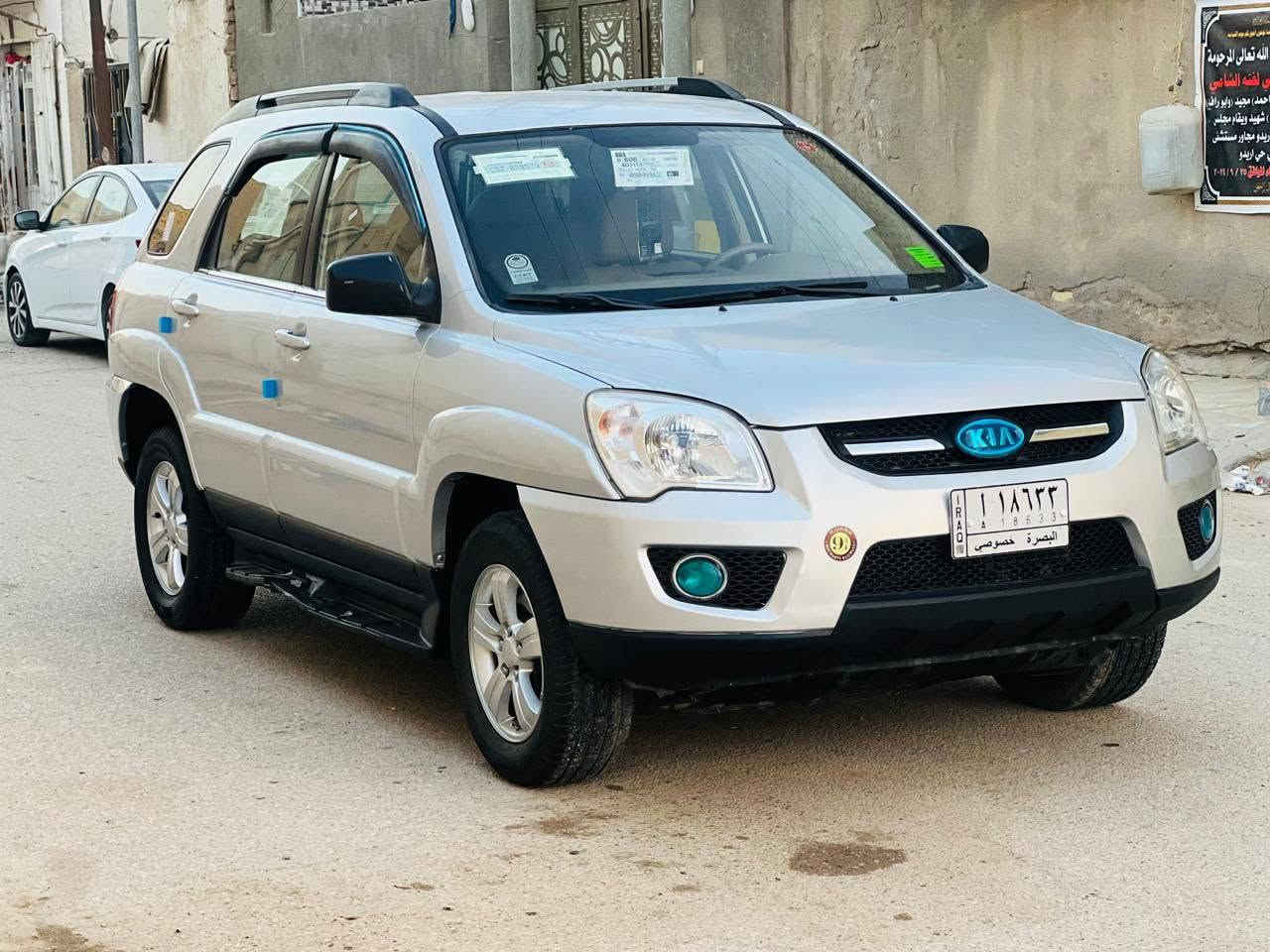 سبورتج 2009
خليجي مكينه 2000
رقم بصره الجديد بأسمي سياره بيها  سياره مرتبه تبريد ثلج مكينه كير كفاله
شاشه كامره دوار حساسات خلفيه 
السعر 110
***********
***********
