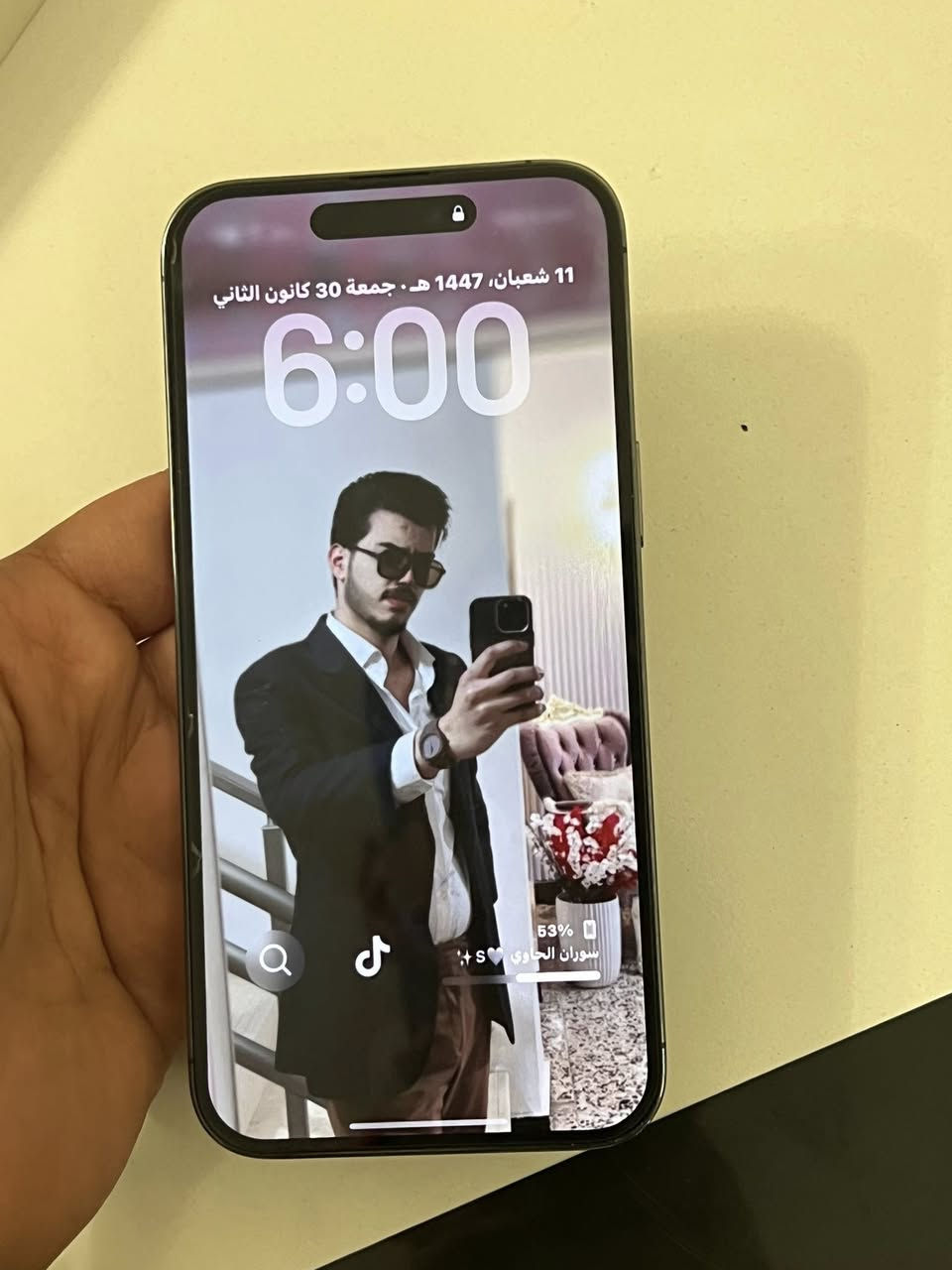 السلام عليكم 14برو ماكس256 شرق او سط ماستر بطاريه83جهاز وكاله فقط مبدل ضهر ليزر شرط اصلي وكاله للبيع السعر825او مراوس 15برو ماكس او انطي فرق لعنوان المحموديه او ناحيه الرشيد***********
