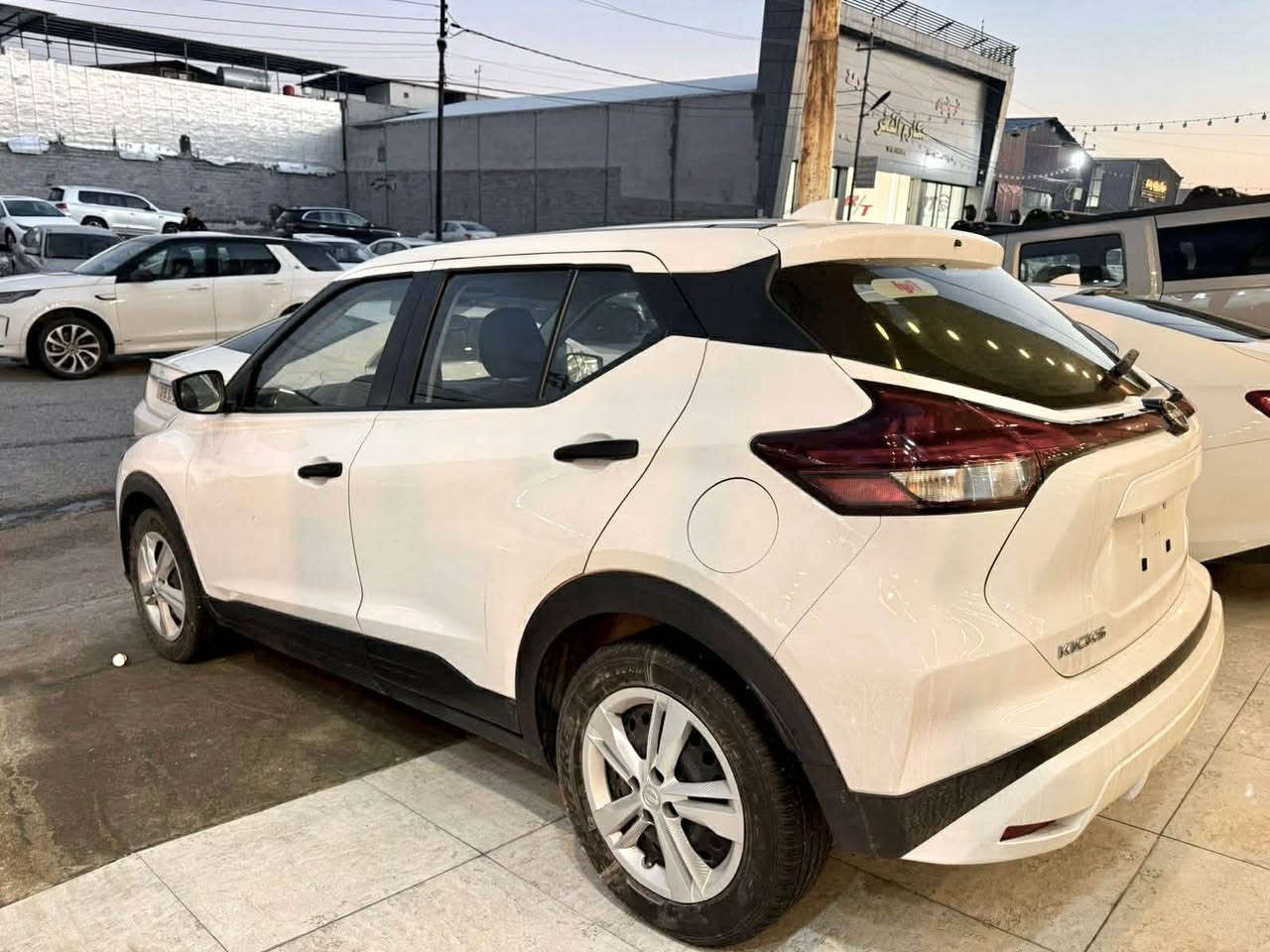 Nissan Kicks 2024

للبيع

✅VIN: 3N1CP5BV4RL492100
وارد امريكي جديد على طريق ابراهيم خليل.
⚙️ الفئة: S
موديل 2024

✅ الملاحظات: سيارة بدون صبغ، بدون قطعة تبديل، كير و محرك بشرط، رادارات و حجر صالنصا شريكة، ايرباك ستبرن ملدل بلاد شركة.

 بيها شبر pdr بالجملغ أمامي جهة سائق.
سيارة مكفولة من صبغ.

💰 السعر: 135$
قابل للتفاوض
مكان أربيل

📞 للاتصال***********واتساب ✅*********** أربيل, العراق
