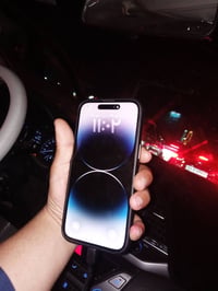 ايفون ١٤ برو ماكس الذاكره ٢٥٦ گيگا بطاريه ٨٨٪؜ جهاز النضافه ٩٥٪؜( ملحق...