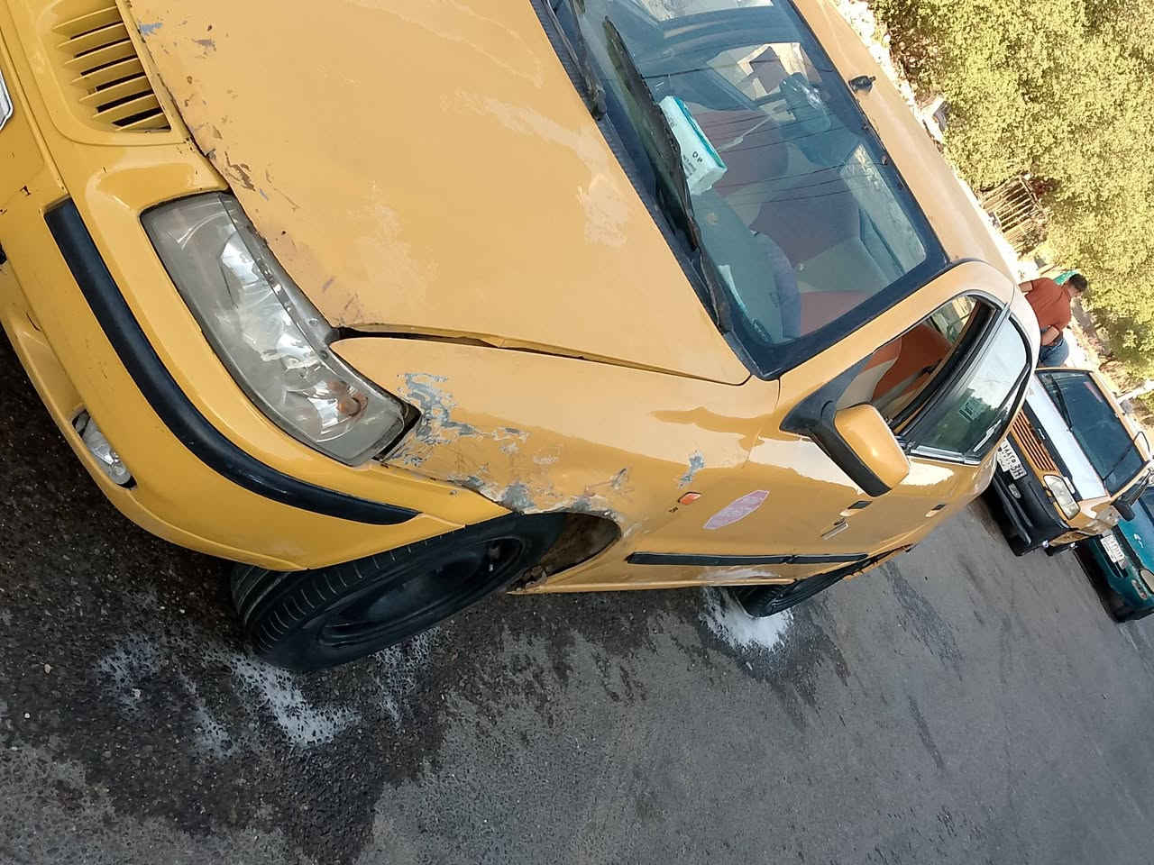 سمند 2011ناطق مصفره هيه غرامت سياره كلشي مبدال جديد من سلف الصدر اذرعه مال مسحات وماطو نافضه ما مخلي بيه نق مجفته تجفيت جديد بس بيه شغله وحده الويل بم ما صعد دهن بيه صوت بل مكينه الستفسار ***********. مكاني كربلاء رعيه هم يمي بكربلاء
