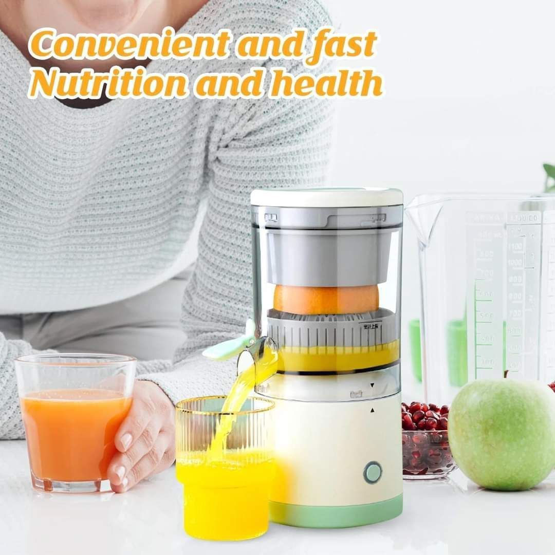 ✅Citrus. Juicer🍊
عصارة فواكه كهربائية لاسلكية محمولة 
متعددة الوظائف🍎🍉🍇

✅ سهلة الاستخدام من مميزاتها :-
💫دوران بزاوية 360 درجة فى جميع الإتجاهات لقوة عصر أعلى

🔌مزودة بمنفذ USB للشحن
🔋لاسلكية تعمل بالشحن ومحمولة لعصر الفاكهة🍊 في أي وقت وفي أي مكان

♻️-مزودة بفلتر لفصل مخلفات العصائر ستستمتع بعصير برتقال🍊 طازج وخالي من البذور 
- سهلة التنظيف أجزائها قابلة للفصل لتنظيف أسرع

🔑- مفتاح واحد لتشغيل العصارة والذي يوفر الوقت والجهد بدون استخدام اليدين👐 
✅ يمكن استخدامها في عصر🍊🍎🍉 الحمضيات والتفاح والرمان والكمثرى وغيرها من الفواكه.
#الاصلي 

🚘يوجد خدمة توصيل لجميع محافظات العراق


**إذا كنت صاحب هذا الإعلان وتريد حذفه لأي سبب، رجاءا أرسل رسالة إلى الدعم الفني**