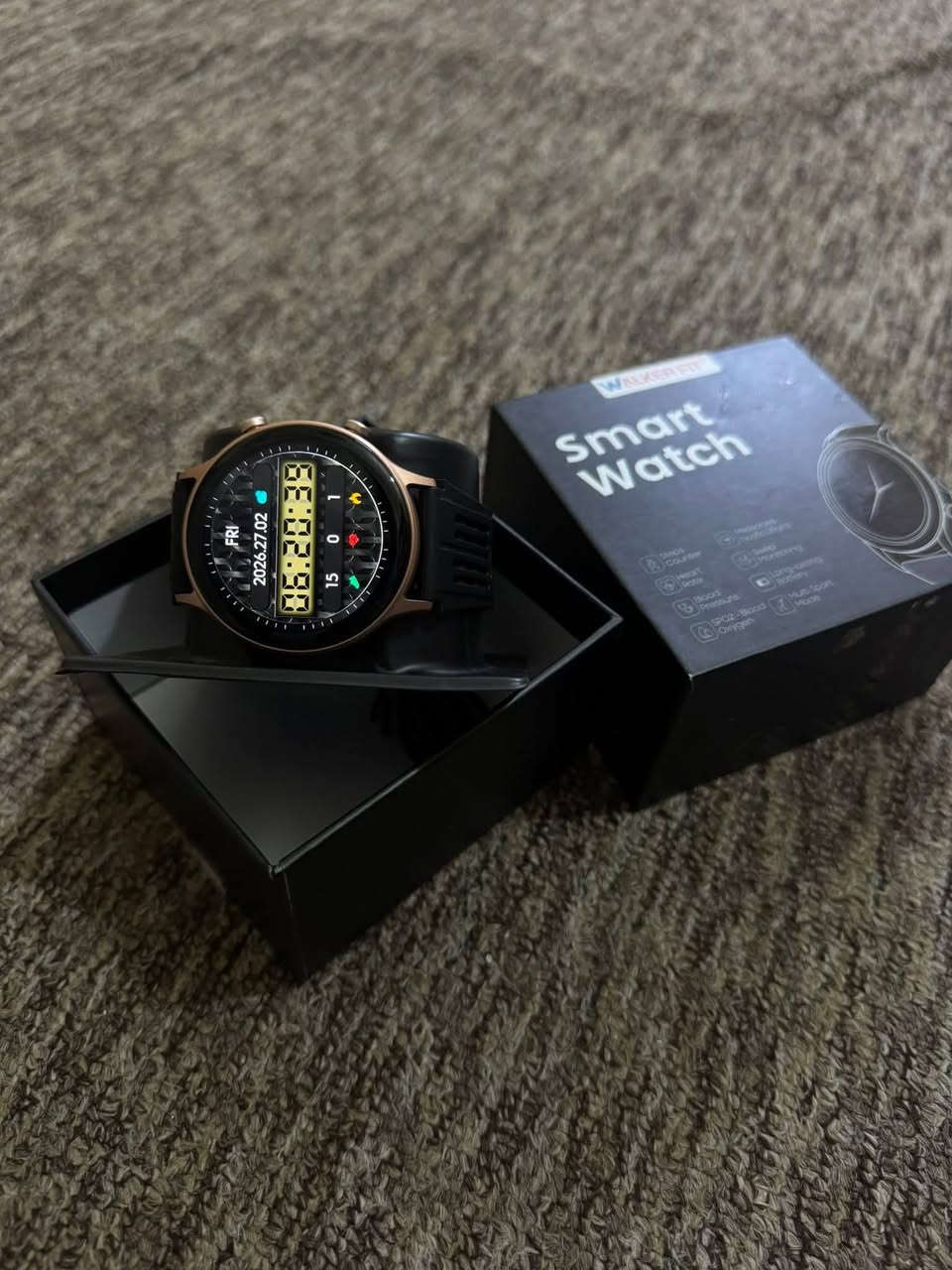 ساعات ماركه اصلي مع كارت امزون. كولاتي عالي جدأ
ساعات سمارت. 
سوبر امولد
اتصال اشعارت.
بلتوث. سبيكر..
يتوفر توصيل كل العراق..


**إذا كنت صاحب هذا الإعلان وتريد حذفه لأي سبب، رجاءا أرسل رسالة إلى الدعم الفني**