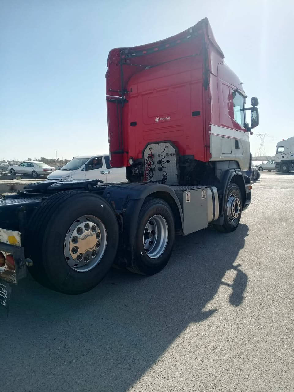 السلام عليكم سياره سكانيه للبيع 2006 مكينه 500 كير كهربائي تخم تاير راس بلادي بي منظومة كلاب كامله الاستفسار ***********
