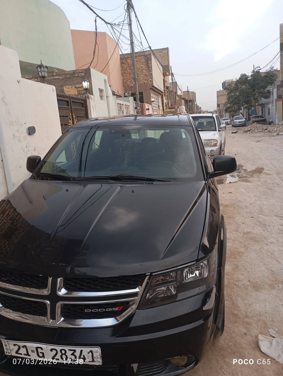 السلام عليكم دوج جورني 2017 رقم جديد سليمانيه السياره بصمه مواصفاته حلوه وكلشي موضح بلصور السعر 105وبيه مجال مكاني نجف حي النداء التواصل ع الرقم ***********
