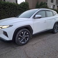 توسان ٢٠٢٤خليجي ع وضع الشركه كفاله عامه ماشيه 80 مواصفات  داخل ابيض  ب...