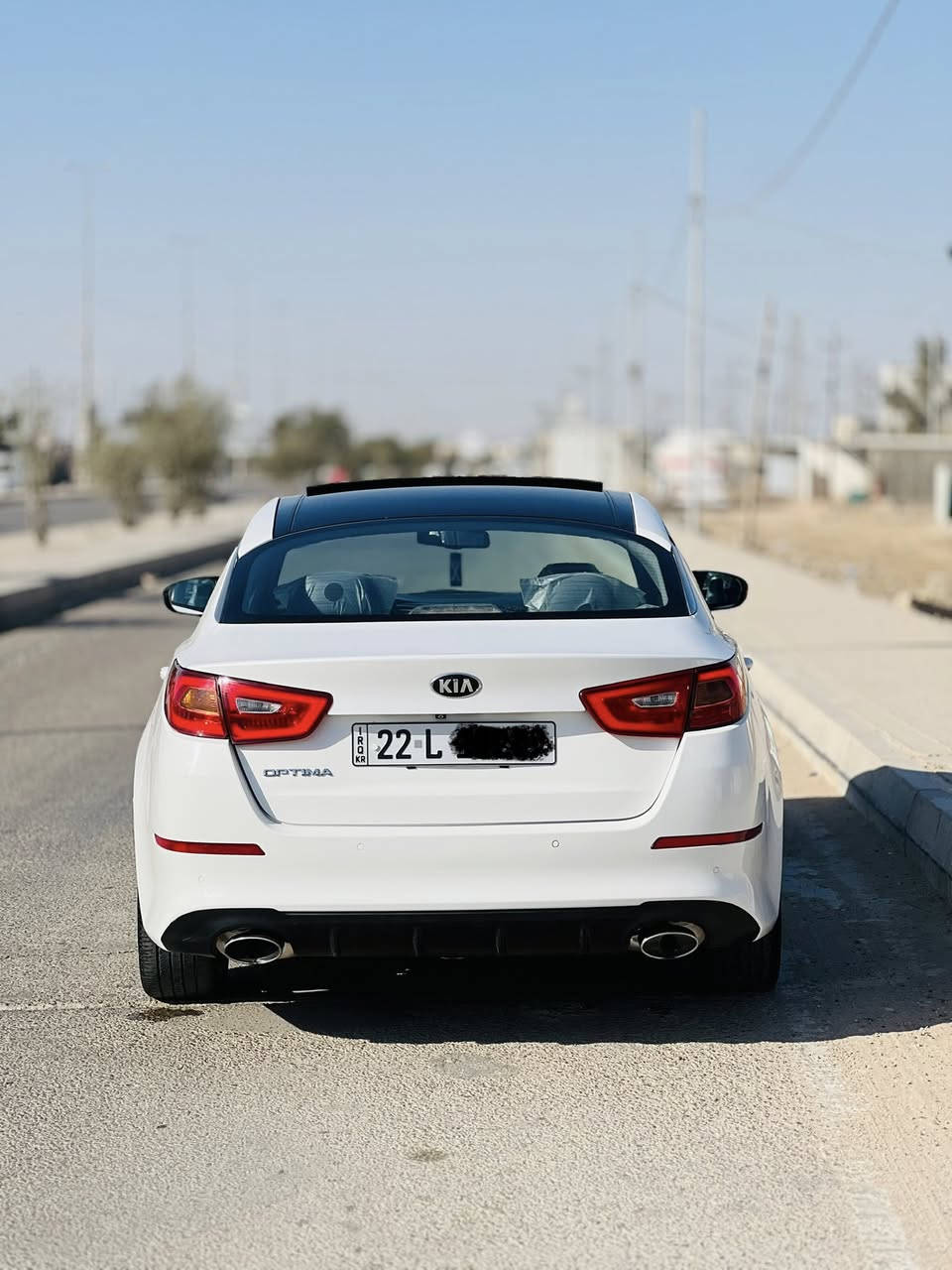 السلام عليكم كيا اوبتما( 2014 ) شكل 15 مواصفات فول الفول ( VIP ) خليجي محرك 2400 رقم اربيل دولي تحول وكاله بشرط 
السياره بيه جاملغ امامي صبغ ورشه ب الهلال مال الجاملغ الخلفي 
سياره جديده 
بانوراما 
بصمه 
لد امامي خلفي 
بلوجكتر بقلاوه 
حساس امامي خلفي 
اوتو هول
سايد بريك بصمه 
كشن تدفئه تبريد 
كشنات اماميه 2 كهربائي 
حلد  
كشن ذاكره
فول تحكم ستيرن 
3 وضعيات قياده/ سبورت / ايكو /عادي 
شفتات ب الستيرن 
دخول ذكي 
بيانو 
ترحيب عن الاقتراب 
جنطه ذكيه 
دمام 
سستم صوت انفنتي 
ويلكب كروم ال VIP 
مري شفط 
اشاير بل مري    السعررر (( 153 )) بيه مجال بسيط
تبريد قطعتين.         للستفسار *********** 
مكان السياره الديوانيه
