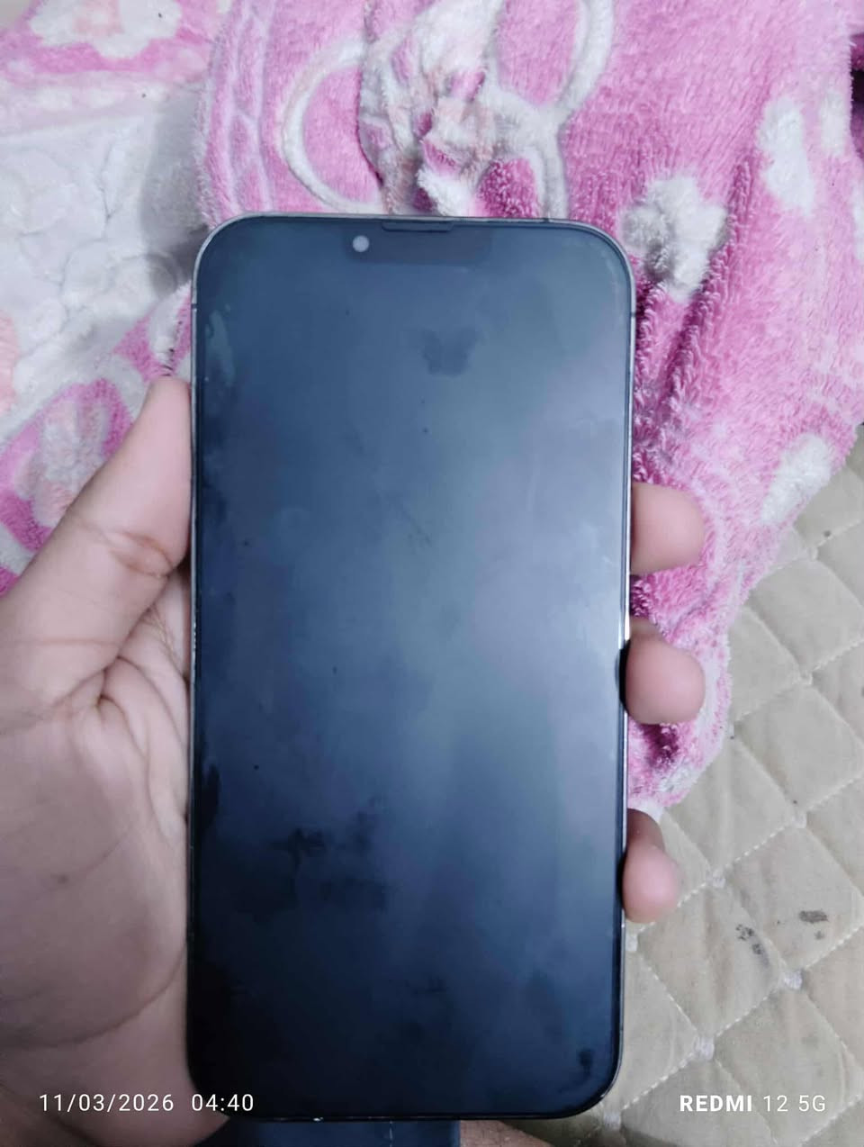 ايفون 13 برو ماكس
جهاز جديد ومكفول 

شحنه يخبل انساه 

كله شغال فيس ايدي شغال 

ذاكره 256 

بطاريه 88 على وضع شركه

اتصال او خاص ***********

مراوس فقط 13غير لون او 14برو ماكس

مكاني حله
