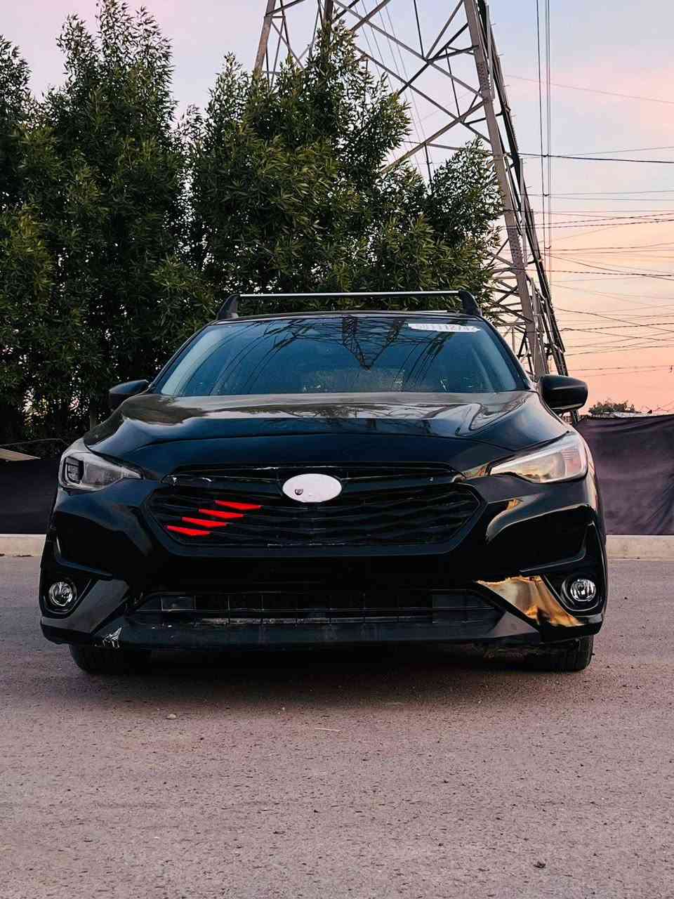 السلام عليكم
للبيع 
سوبارو امبريزا موديل 2024 وارد امريكي (حادثها بنيد مصلح نفسة 
وجاملغ هم نفسة بدون اي تبديل 
ايرباك ستيرن 
ماشية (10ميل 
مواصفات السيارة فول عدة الفتحة والبصمة  
.تحكمات ستيرن جهتين 
.رادار امامي خلفي 
.مثبت مسار 
.كروس سرعه 
.مانع اصتدام
.اوتو بريك 
AWD.
.كامرة دوارة 
.شاشة اعطال 
.كير Cvt زنجيل مو قايش 
محرك السيارة 2000cc 
.....سعر السيارة (115 $) وبي مجال للشراي 
للاستفسار 
***********
