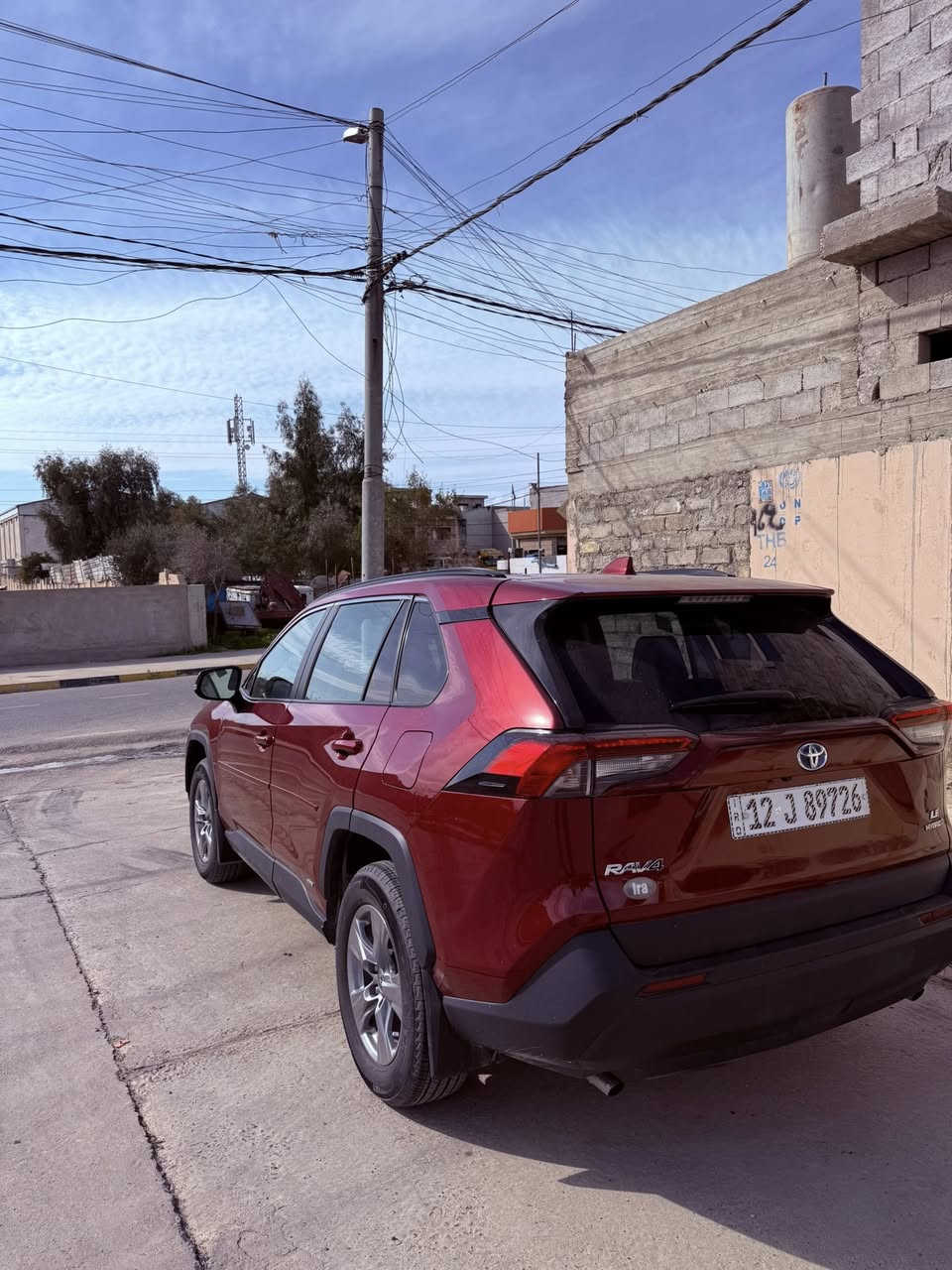 Rav 4 2024 هايبرد
الحادث موضح بل صور

مابيها اي صبغ فقط جزء بسيط من الشاصي

وارد امريكي

ماشية 15000 ميل فقط

سعر 210 $

السيارة مكفولة من اي ضرر غير الي موجود بل صور 

للاستفسار اكثر الاتصال على الرقم او مراسلة على الواتساب 

***********
