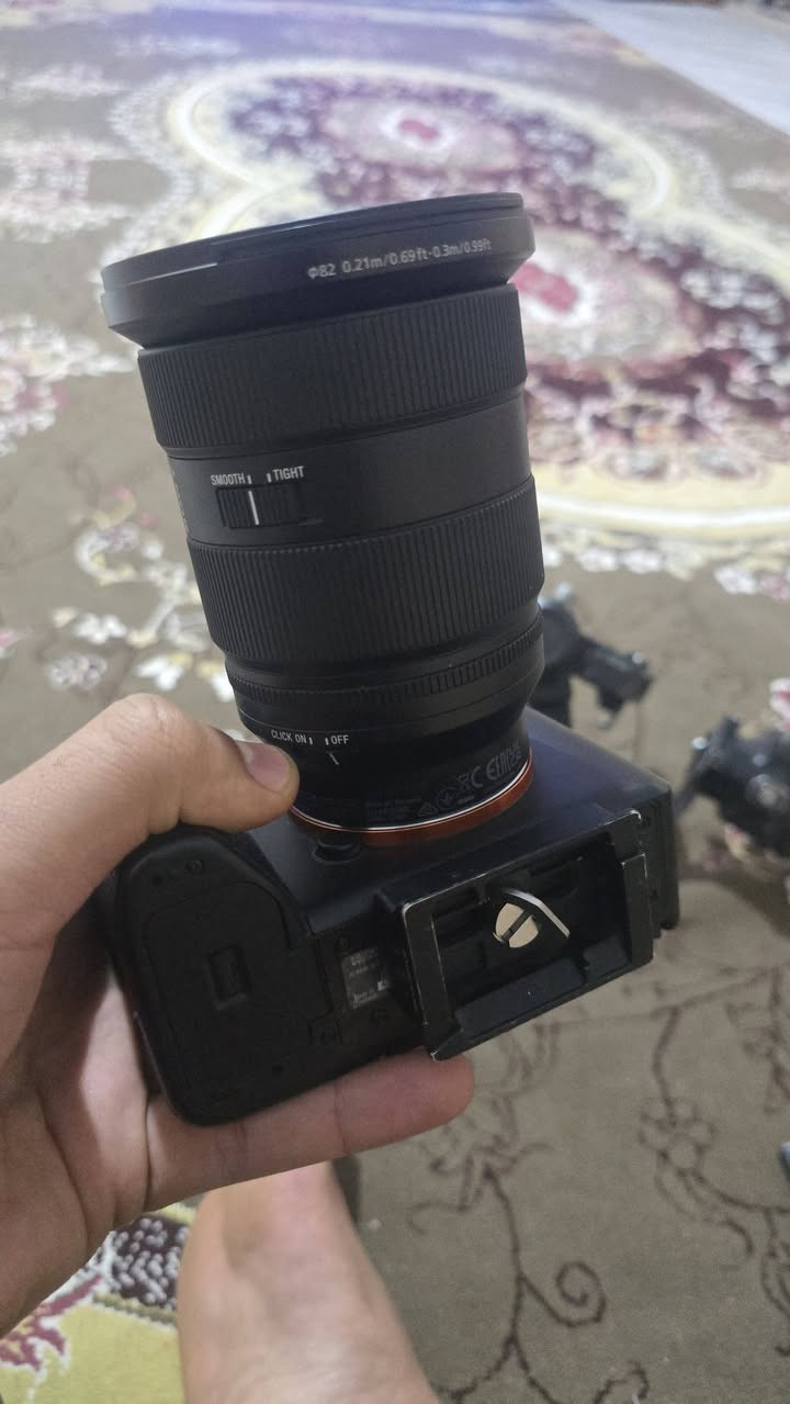 سلام عليكم
سوني a7slll مع عدسة 24-70 جي ماستر الجيل الثاني الكاميرا كلش نظيفة 
السعر ٤ ملايين و٥٠٠ الف


**إذا كنت صاحب هذا الإعلان وتريد حذفه لأي سبب، رجاءا أرسل رسالة إلى الدعم الفني**