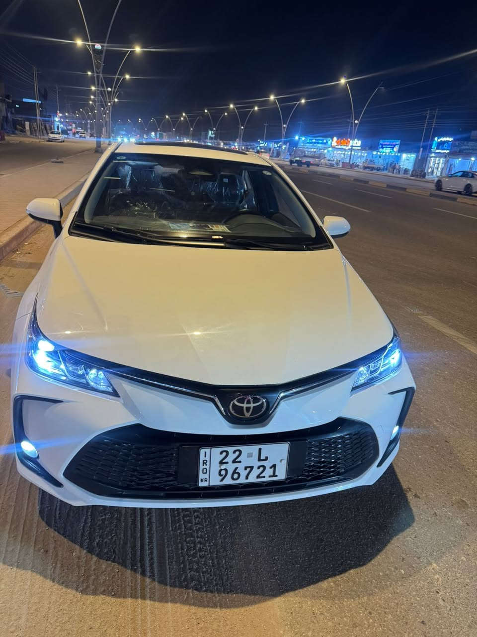 كورلا 2024 هايبرد خليجي رقم اربيل جديد تحويل او وكاله مكفول صبغ ضربه تبديل بارد 
فول ١/١ حساسات امامي خلفي كامره خلفي. شاشه. عداد ددجتل  بصمه مري شفط تحكم ستيران كشن كهرباء وباقي موصفات معروفه سعر 152وبيه مجال لشراي  ***********  مكان بصره
