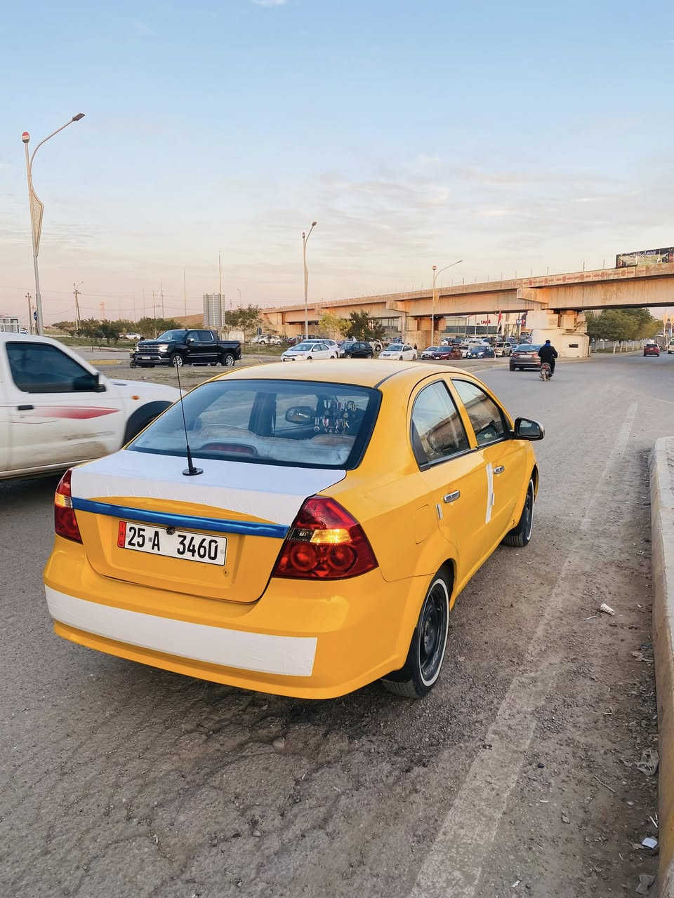 سلام عليكم
شوفرليت افيو للبيع موديل 2007 كير ومحرك بشرط محرك كبير  كير عادي شاشه ايباد تخم تايرات جدد  السياره بيها منضومه غاز 60 لتر ايطالي وعندي بطاقه بانزين سنويه بسمي ما بيها ضربه فقط بيها تصفيه السياره جاهزه سعر 55 وبي مجال ***********

***********
