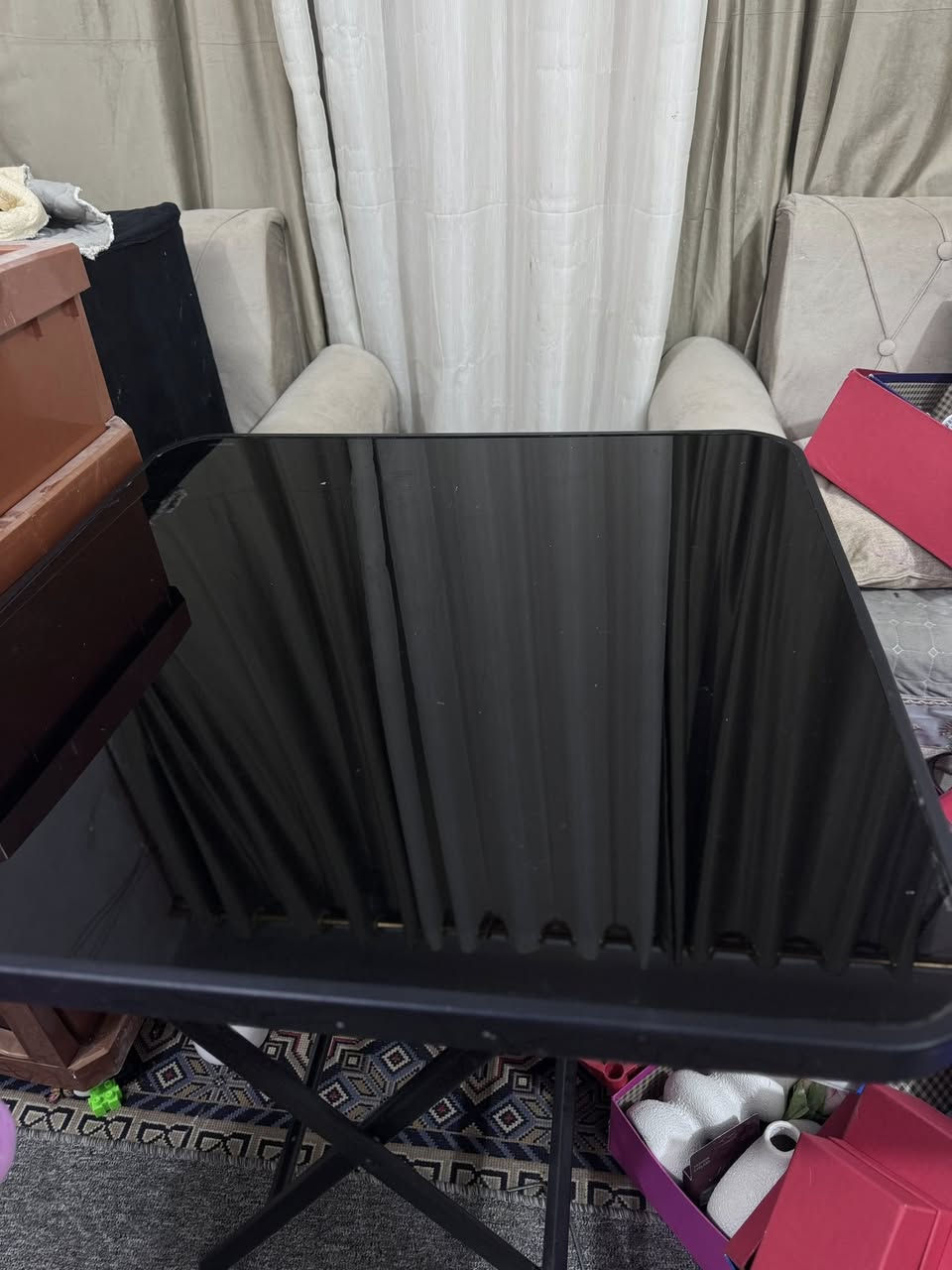 ميز طعام زجاج يجنن عبالك مراية كلش نضيف الحجم الكبير والثقيل اخذته ب٥٠ الف ابيعة ب٢٥ استعمال قليل كلش


**إذا كنت صاحب هذا الإعلان وتريد حذفه لأي سبب، رجاءا أرسل رسالة إلى الدعم الفني**