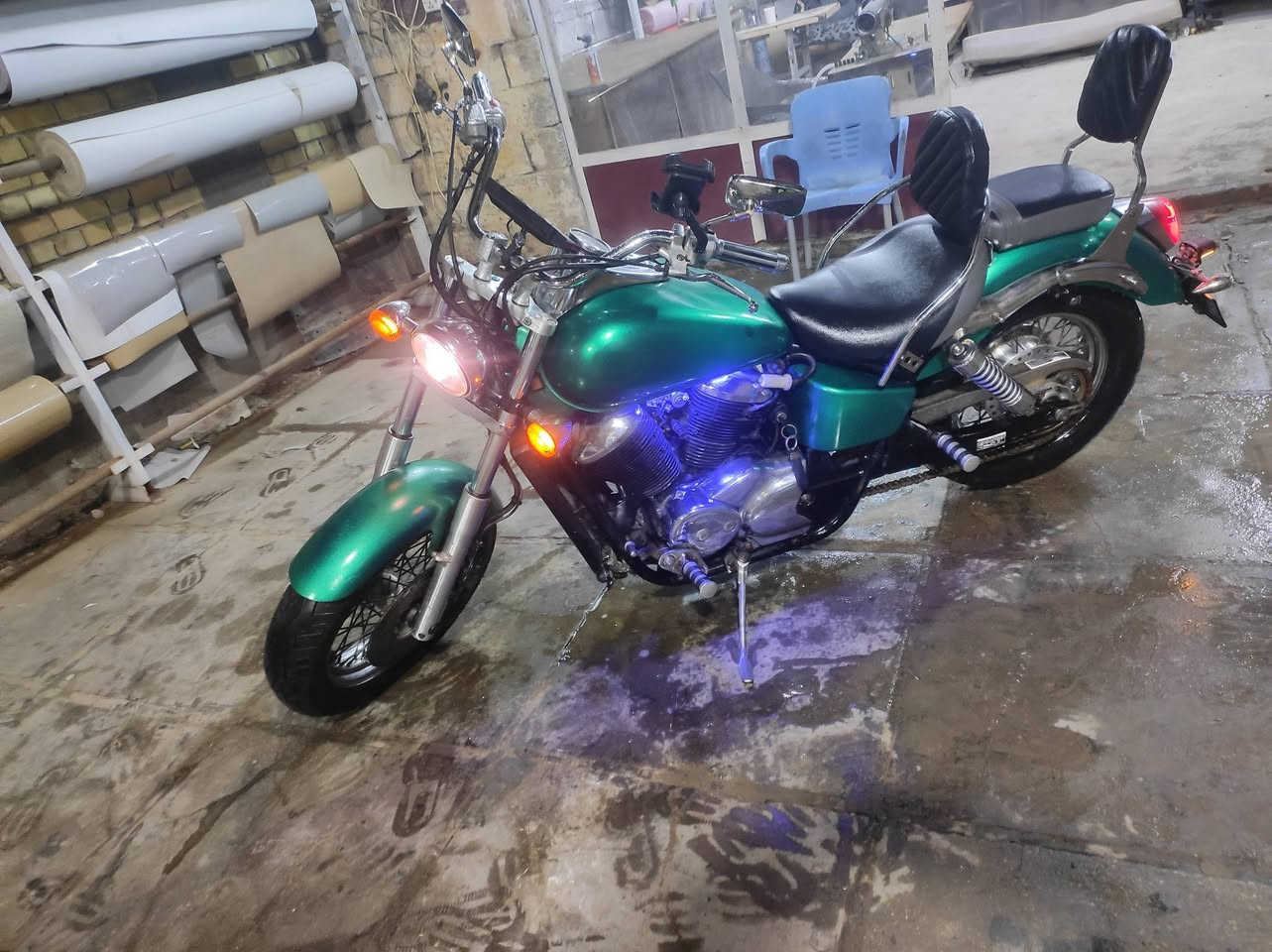 دراجه شادو محرك 400 بيع او مراوس ***********
