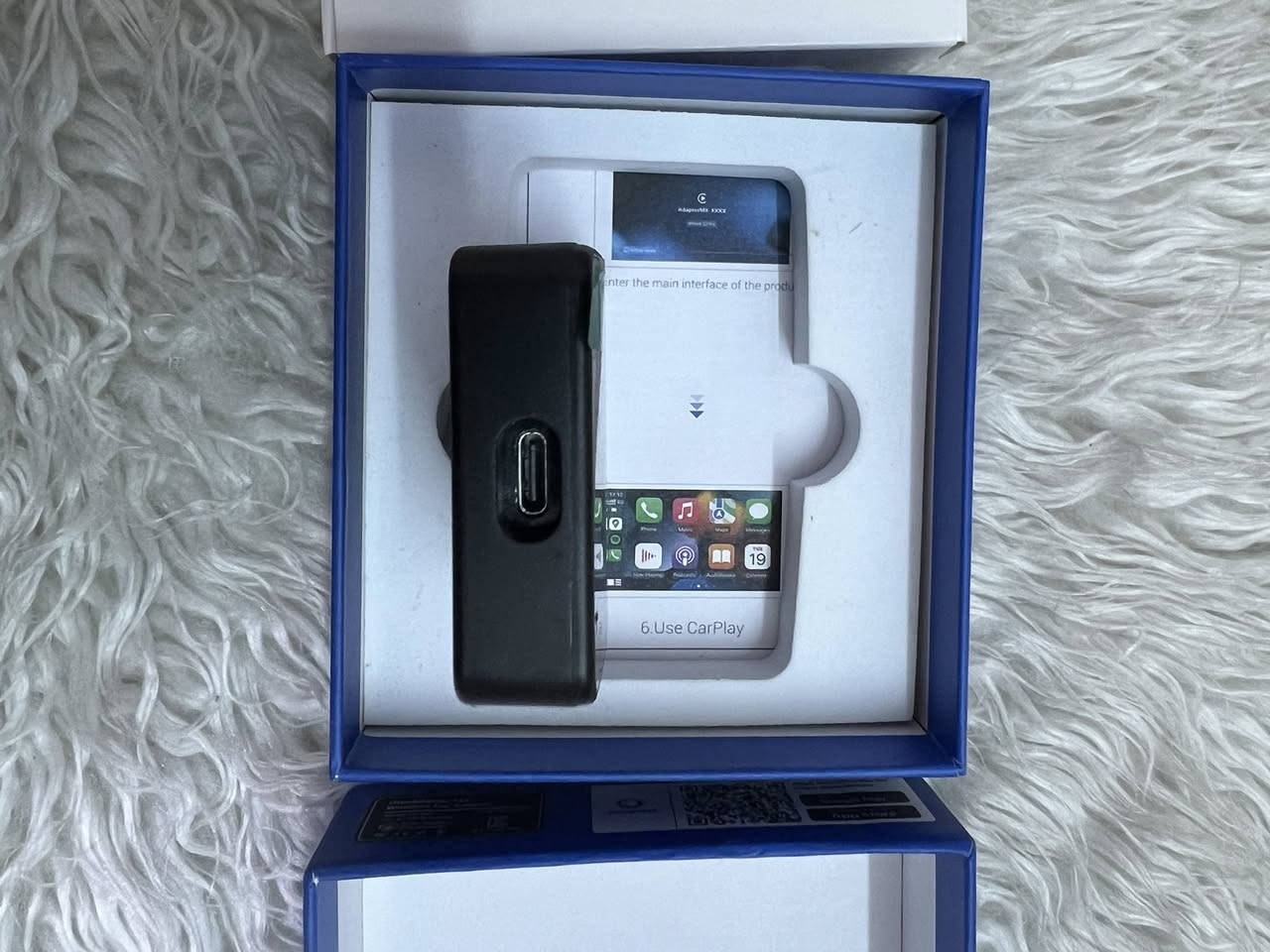 كار بلي ( قطعة مميزة ورائعة )
كار بلي ماركة اوتو كاست 

وظيفة الجهاز يعكس التلفون كامل ع شاشة السيارة  
بدون نت 
بدون نت 

مجرد ماتربط الجهاز ع السيارة 

وتربط تلفونك ع الجهاز وايفاي 

راح ينعكس تلفونك كله ع شاشة السيارة

شنو تكلب بالتلفون يطلع بالشاشة كلللشي

يشتغل وي جميع الاجهزة 

يحتوي ع منفذ USB

جديد غير مستخدم مع كافة الملحقات 

شرط الفحص والتجربة يم المندوب 

السعر / 45 مع التوصيل 

( الاسعار ثابته )


**إذا كنت صاحب هذا الإعلان وتريد حذفه لأي سبب، رجاءا أرسل رسالة إلى الدعم الفني**