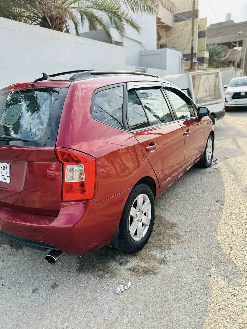 سلام عليكم
كيا راندو 2008 وارد امريكي محرك v6 2700 

7 راكب مكينه كير كفاله سياره مصبوغه حزام اثر جراد وشخوط  

رقم بغداد الماني تحويل ثاني يوم تبريد قطعتين سياره جاهزه من جميع نواحي 

سعر 92 وبيهه مجال 

***********
