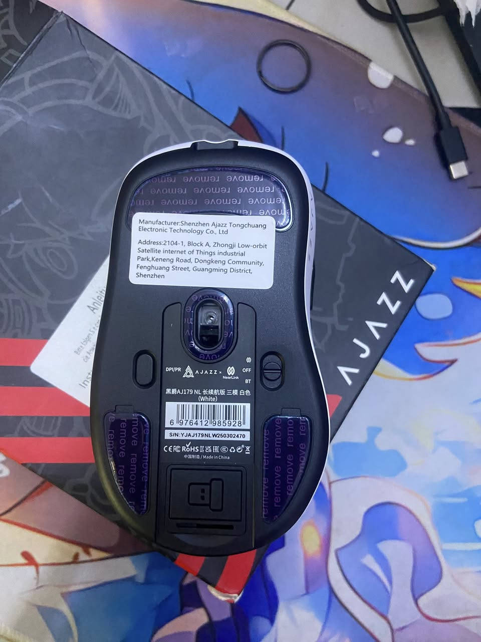 ماوس ajazz aj179 NL 3311
السلام عليكم ماوس من شركة AJAZZ بالتعاون مع NACODEXx
حط سعرك بل تعليق او خاص و ان شاء الله الك 
ملاحظة:سعر التوصيل 3


**إذا كنت صاحب هذا الإعلان وتريد حذفه لأي سبب، رجاءا أرسل رسالة إلى الدعم الفني**