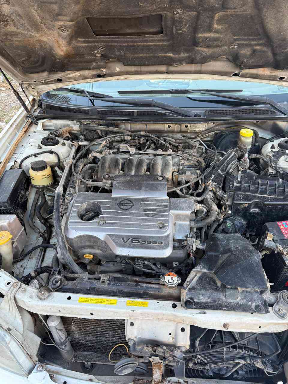 السلام عليكم
للبيع نيسان مكزما 
موديل 2008
محرك 6سلندر 3000
السعر 65 أو بيها مجال 
الاستفسار ***********
