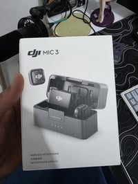 DJI MIC 3 • مايك • مستخدم ١٠دقايق