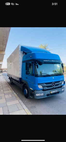 اتيكو 2012 حجم 1229 طول 7،25 ارتفاع 270سم  جوبلس خلفي امامي ورك 8 كير سياره جديده كامله كبل للشغل ***********
