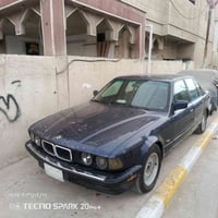 أسلام عليكم للبيع بي إم 740اصل أبليته وسنويه موديل 1993 صندوق شفط اسلا...