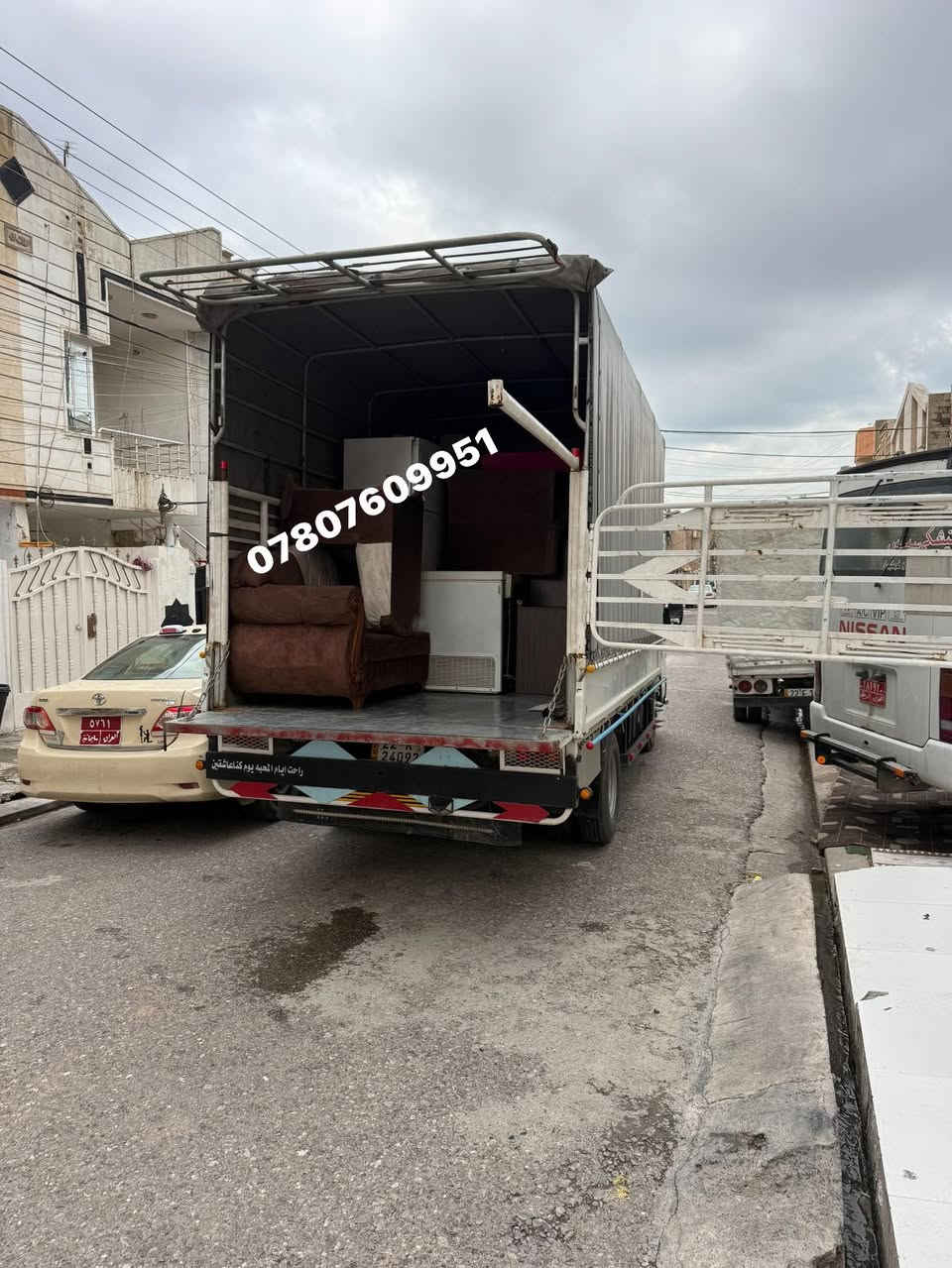 نقليات التساهل: خدمات نقل احترافية من أربيل إلى جميع المحافظات. نوفر كادر متخصص لنقل الأثاث، فك وتركيب، وتغليف. نحن الأفضل لخدمتكم. نقليات التساهل
فقط اتصل على الرقم 
***********//*********** واتساب 
لنقل جميع أنواع الحمولات
