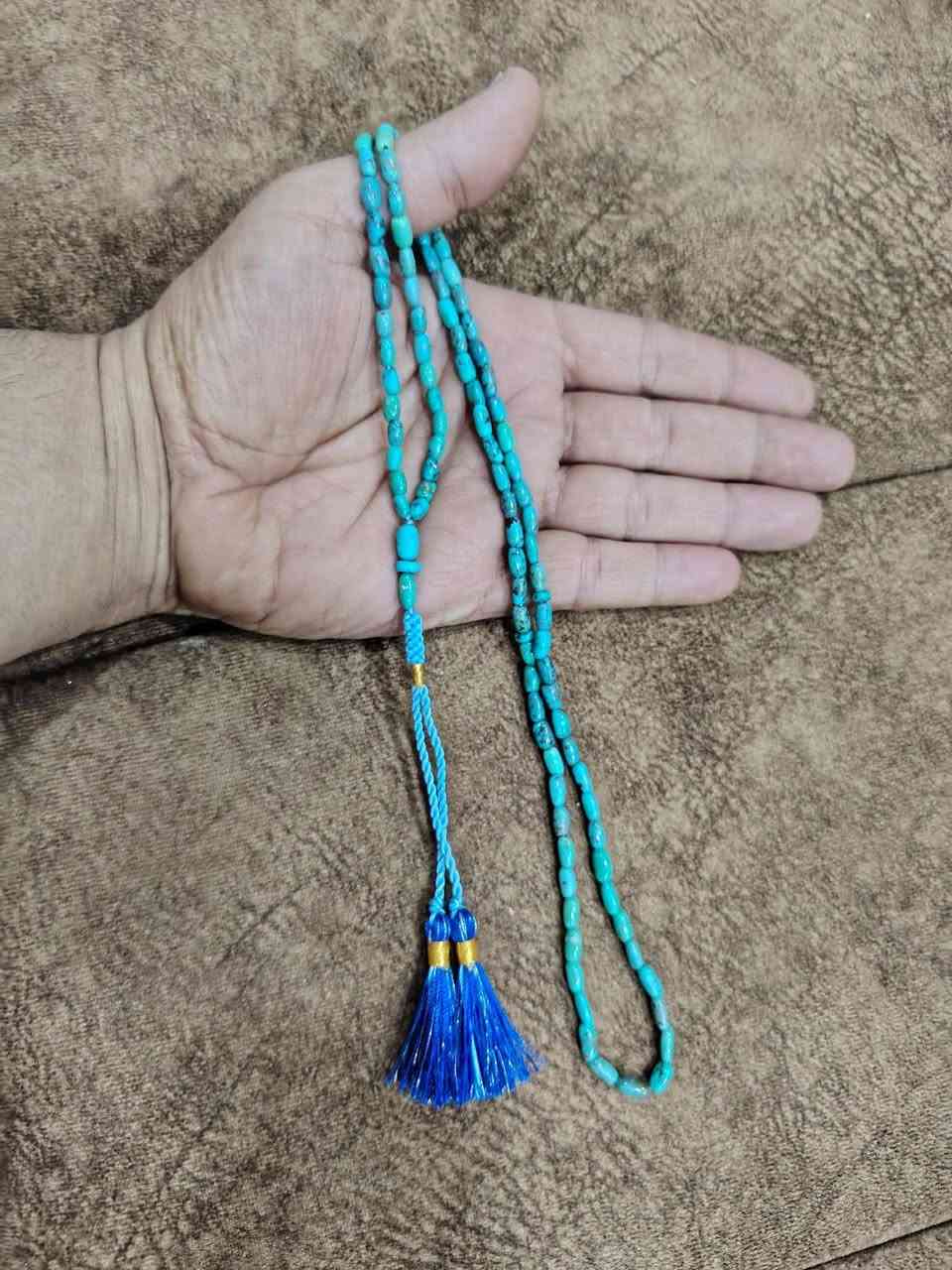 📿من مدينة نيشابور 📿
#فيروز نيشابوري 101خرزة 18غرام
بغداد المشتل 
واتساب***********
