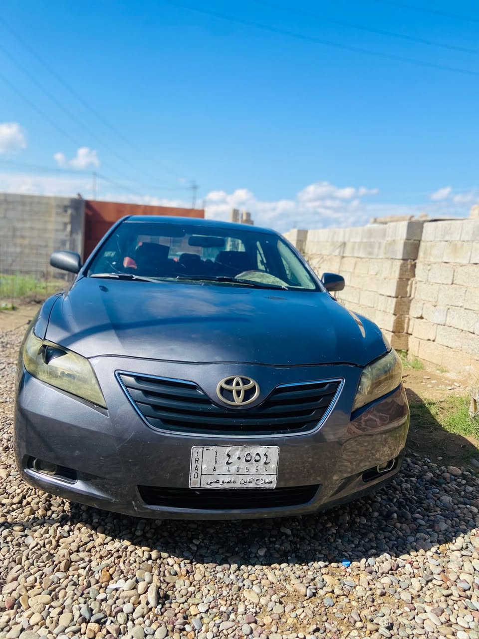 السلام عليكم للبيع كامري موديل 2007 رقم صلاح الدين الماني شرط التحويل محرك بي بدايه تبخير كير صدر كهربائيات شرط سنويه نافذه 2028 السياره مصبوغه   عام السعر المطلوب 70$ وبيها مجال مكان السياره صلاح الدين العلم رقم صاحبها /***********
