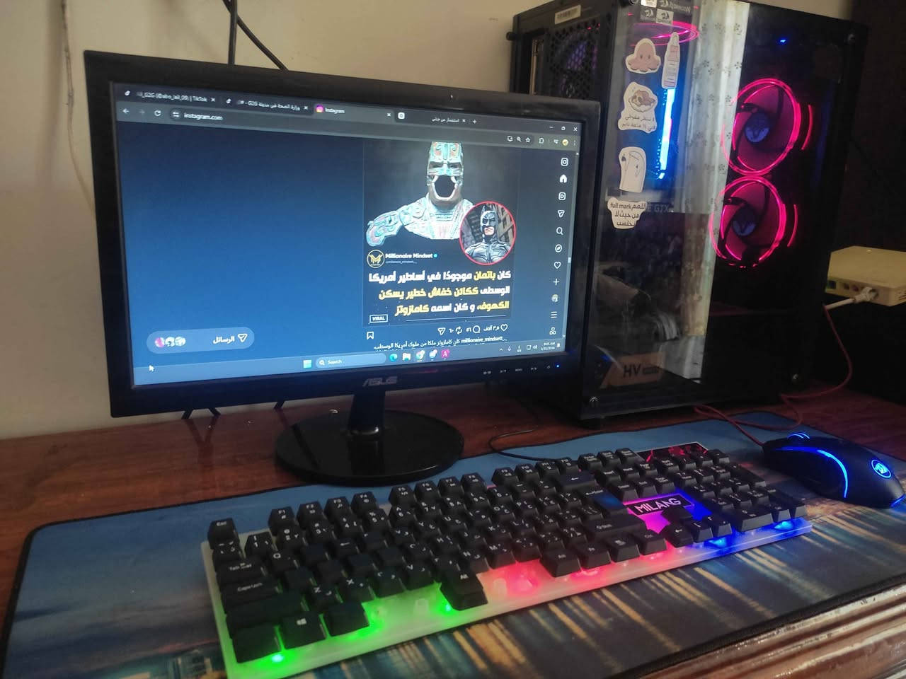 i3-10100F
GTX 1650 GDDR6
16GB RAM
M.2 1TB + HDD 500GB
FSP 550W
شاشة ASUS 19" 60Hz بغداد, العراق


**إذا كنت صاحب هذا الإعلان وتريد حذفه لأي سبب، رجاءا أرسل رسالة إلى الدعم الفني**