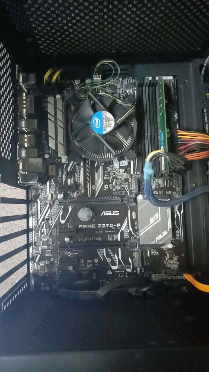 من رخصة الادمنية
عندي كومبو بورد ومعالج مع مروحة تبريد لل معالج للبيع
البورد Asus prime z270_p
المعالج i5 جيل 7
موجود وياه كرت شاشة amd r9 290x
أو لل مراوس مع مذربورد b450 و معالج رايزن  أو مع كرت gtx 2070s


**إذا كنت صاحب هذا الإعلان وتريد حذفه لأي سبب، رجاءا أرسل رسالة إلى الدعم الفني**